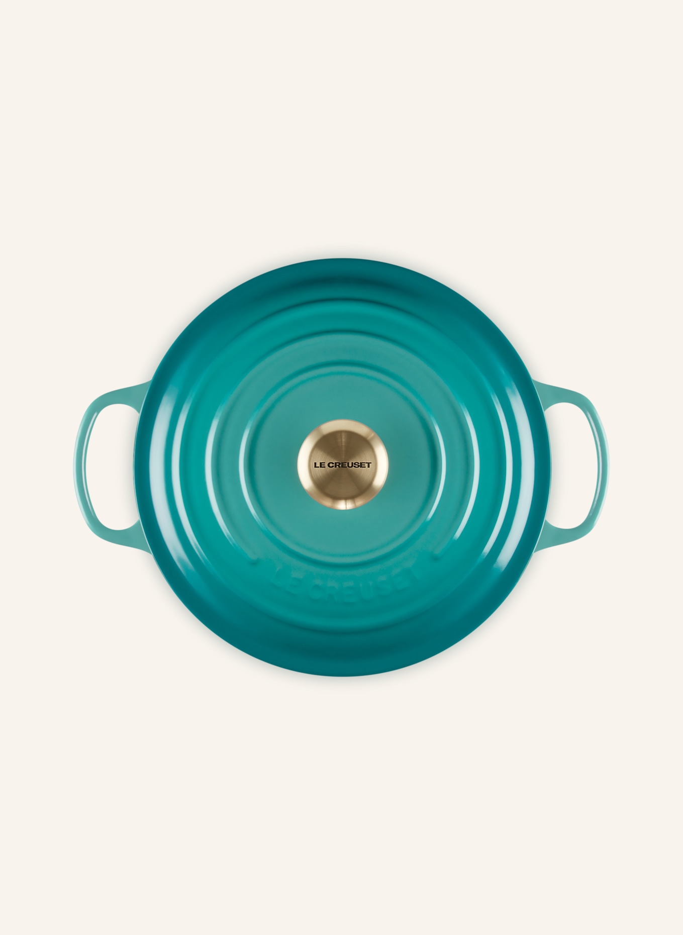LE CREUSET Braadpan SIGNATURE: Bleu Riviera