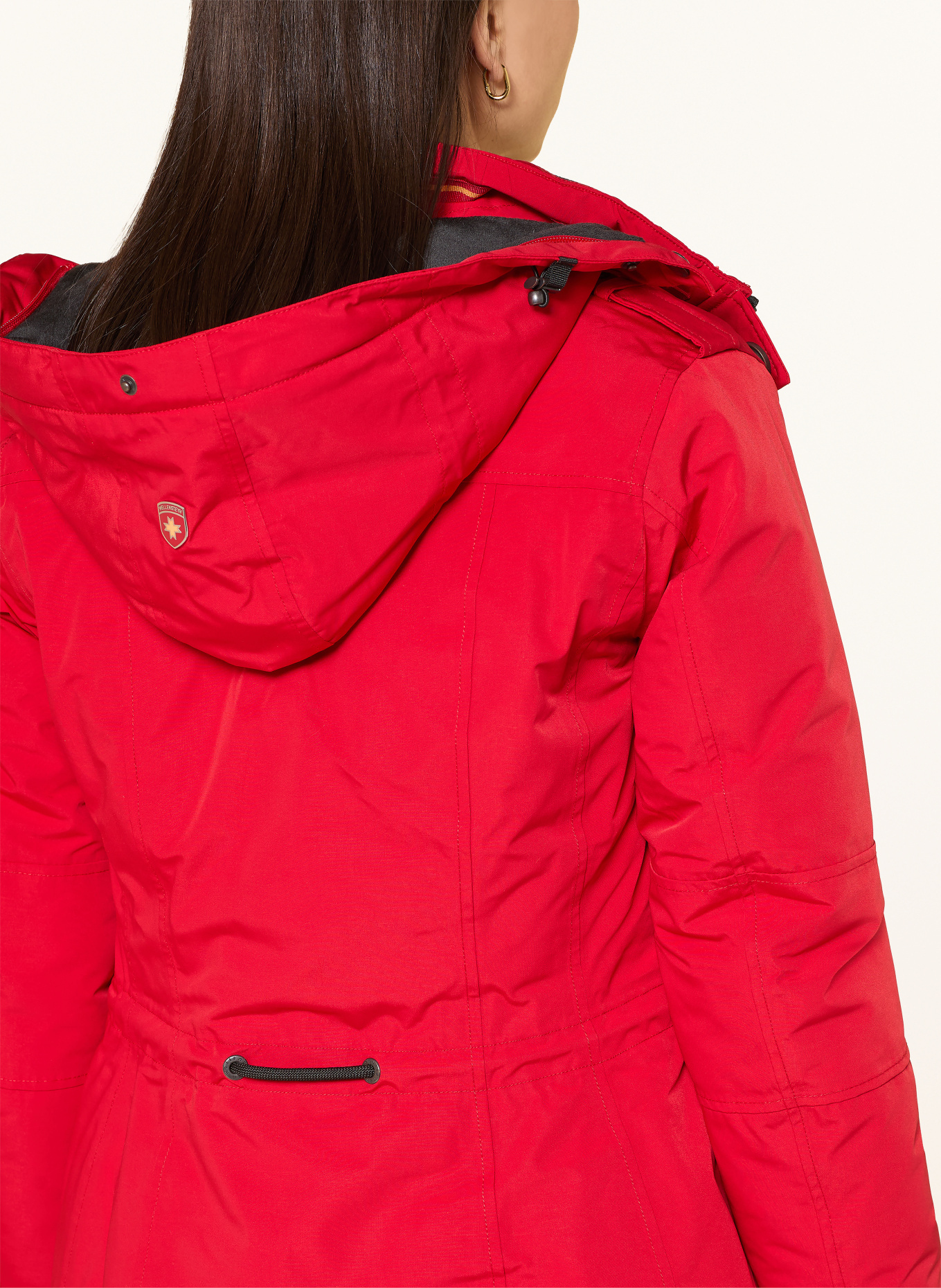 WELLENSTEYN Parka WOLKENLOS: ČERVENÁ