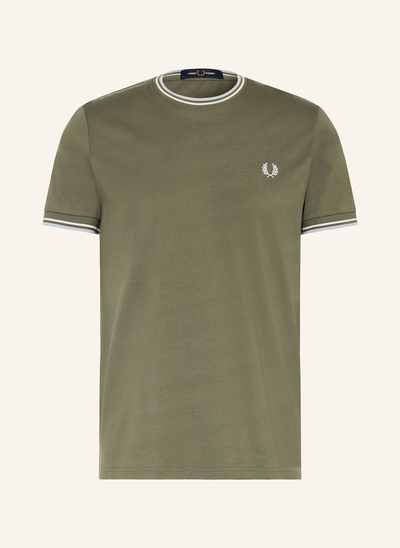 FRED PERRY T-Shirt: KHAKI