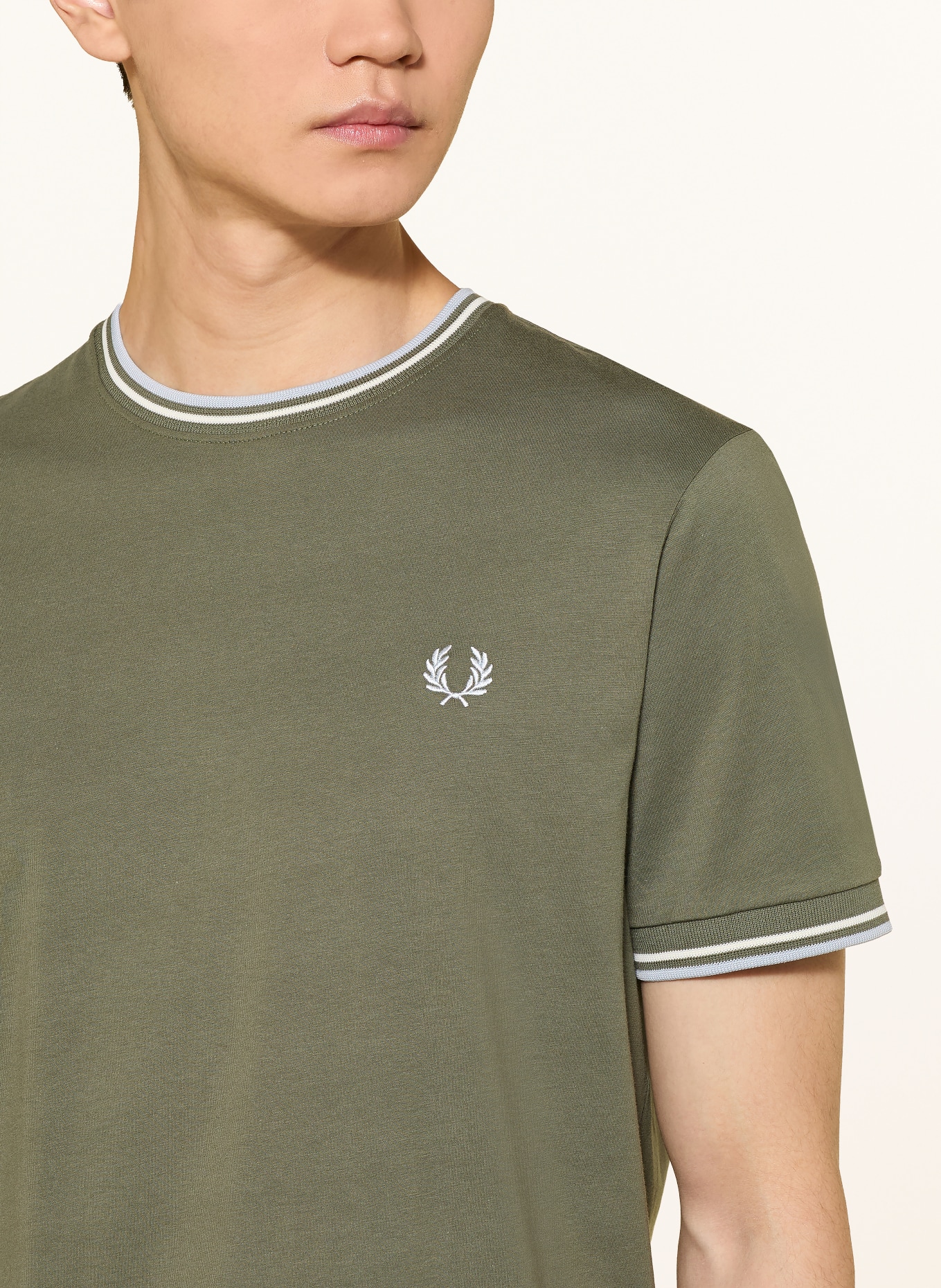 FRED PERRY T-Shirt: KHAKI