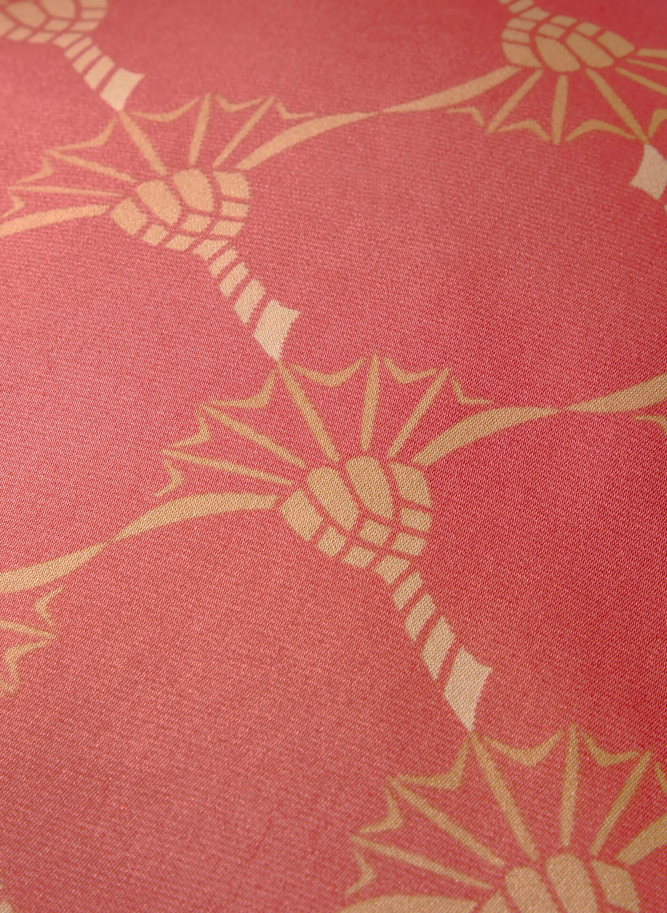 JOOP! Linge de lit CORNFLOWER DOUBLE réversible: ROUGE / BEIGE