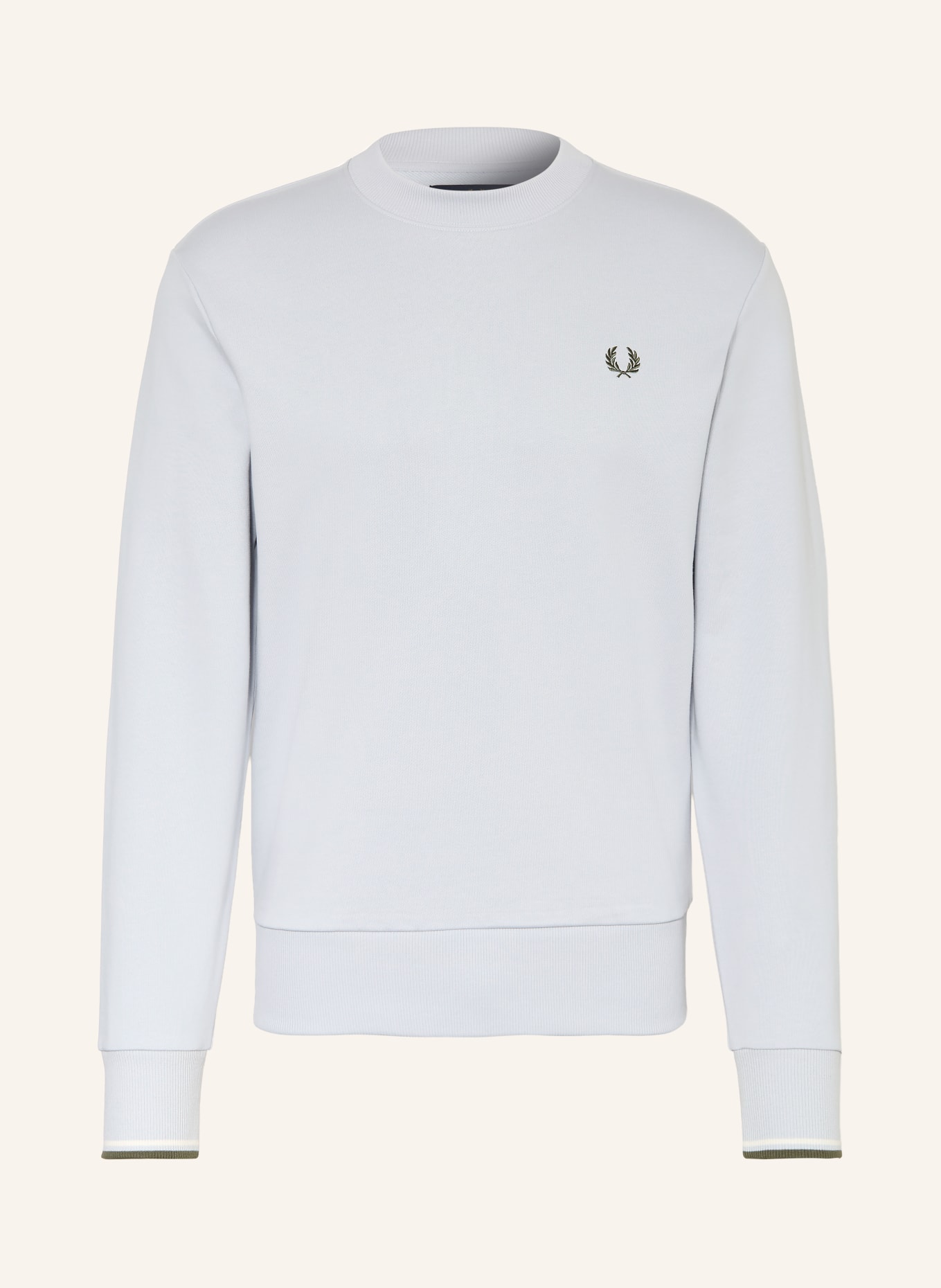 FRED PERRY Sweatshirt: HELLBLAU
