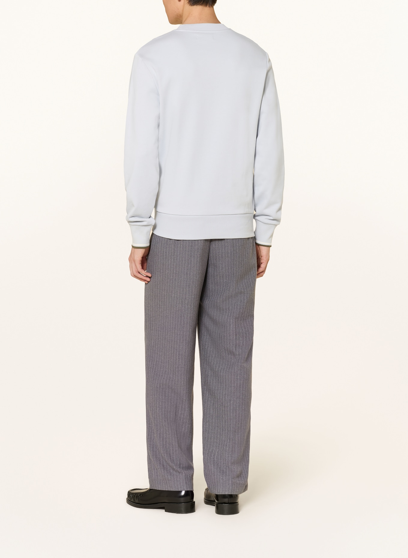 FRED PERRY Sweatshirt: HELLBLAU