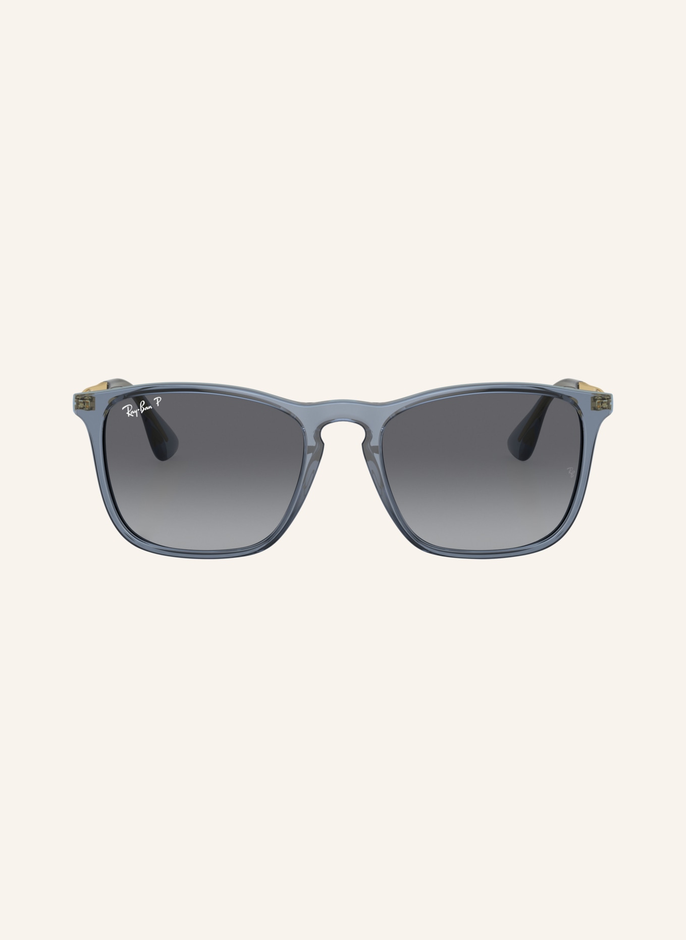 Ray-Ban Okulary przeciwsłoneczne RB4187 CHRIS: NIEBIESKI/ SZARY POLARYZACYJNY