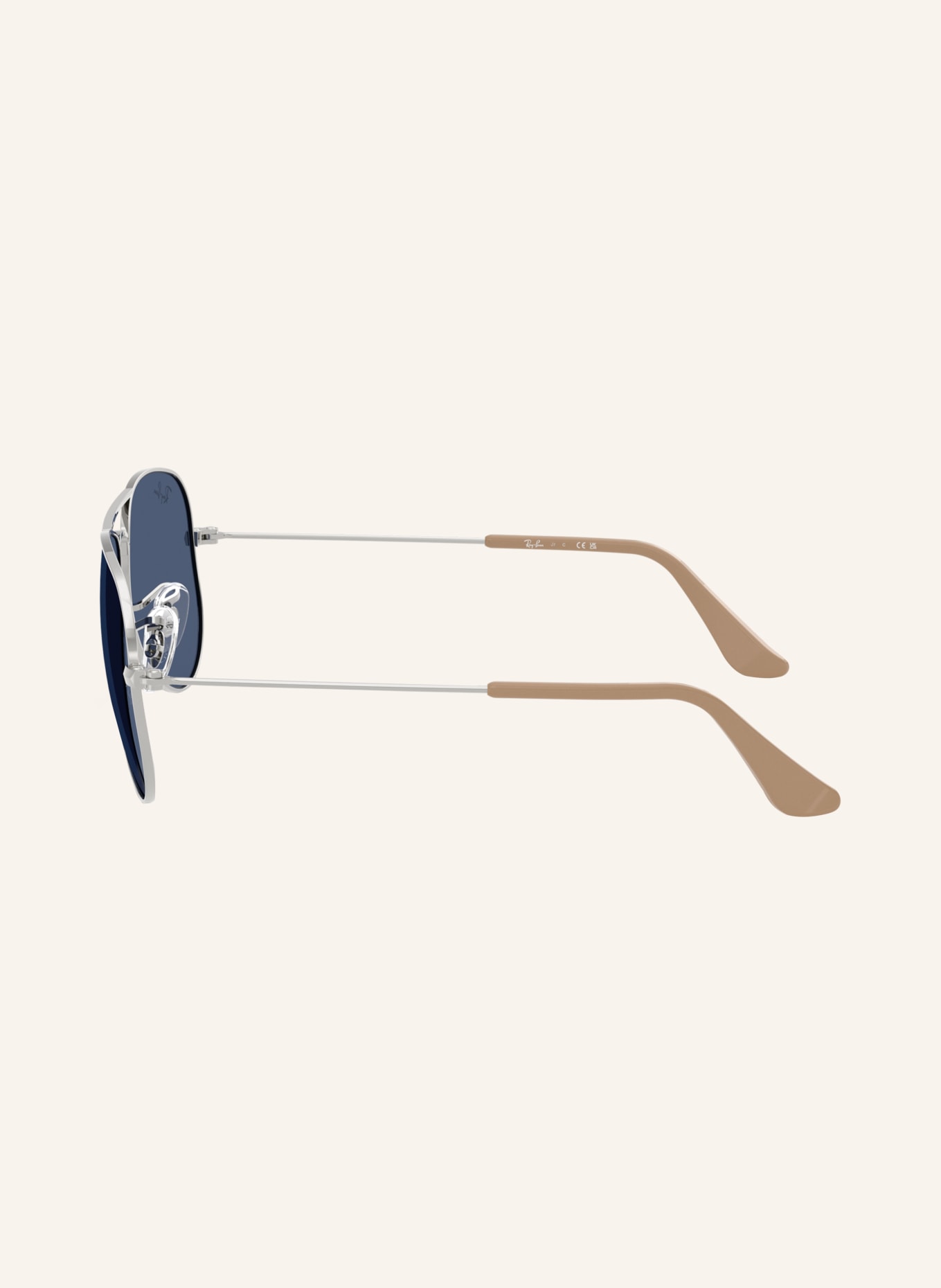 Ray-Ban Sonnenbrille RJ9506S: SILBER/ DUNKELBLAU