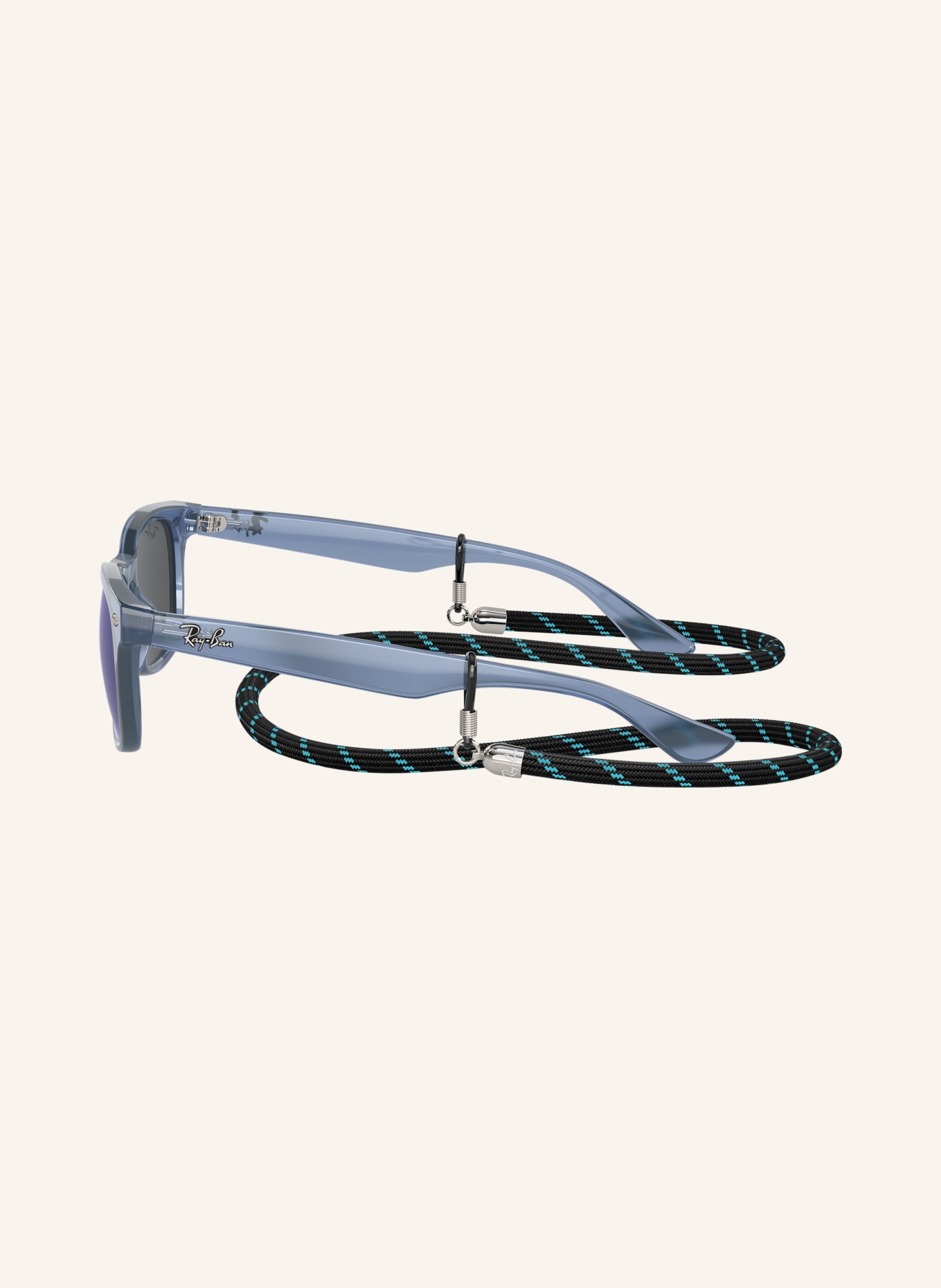 Ray-Ban Sonnenbrille RJ9052S: BLAU/ BLAU VERSPIEGELT
