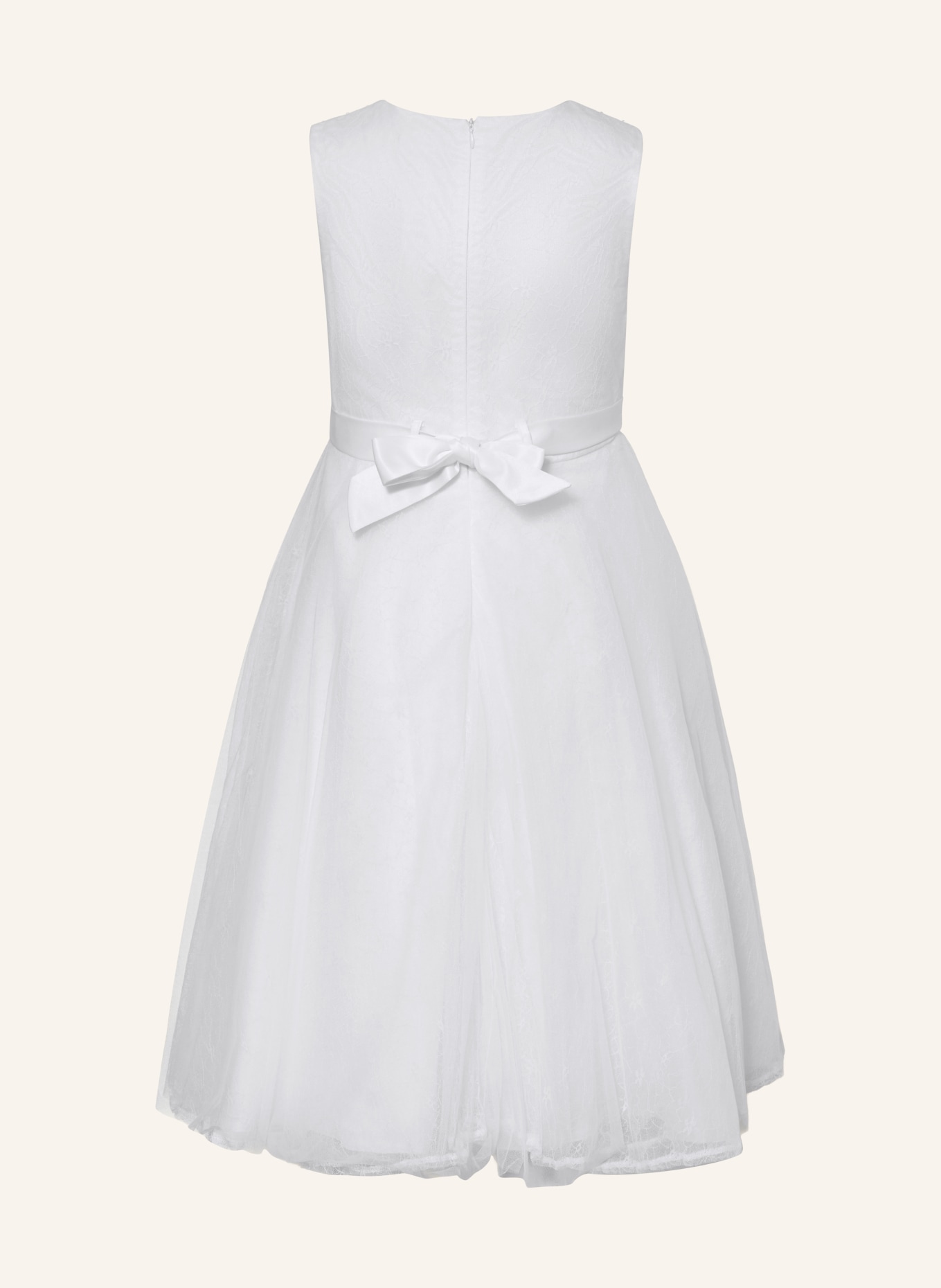 happy girls Jurk met strass-steentjes: ECRU