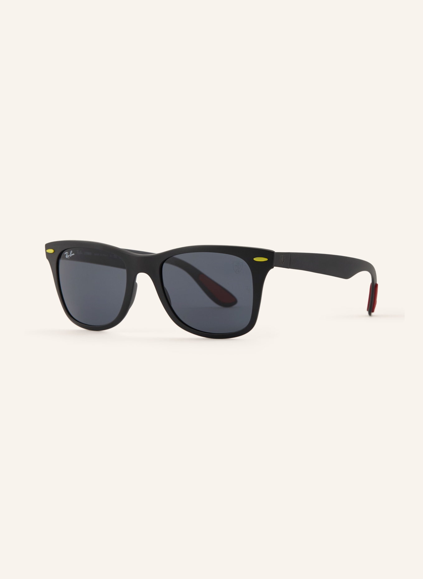Ray-Ban Sonnenbrille RB4195M: SCHWARZ MATT/ DUNKELGRAU