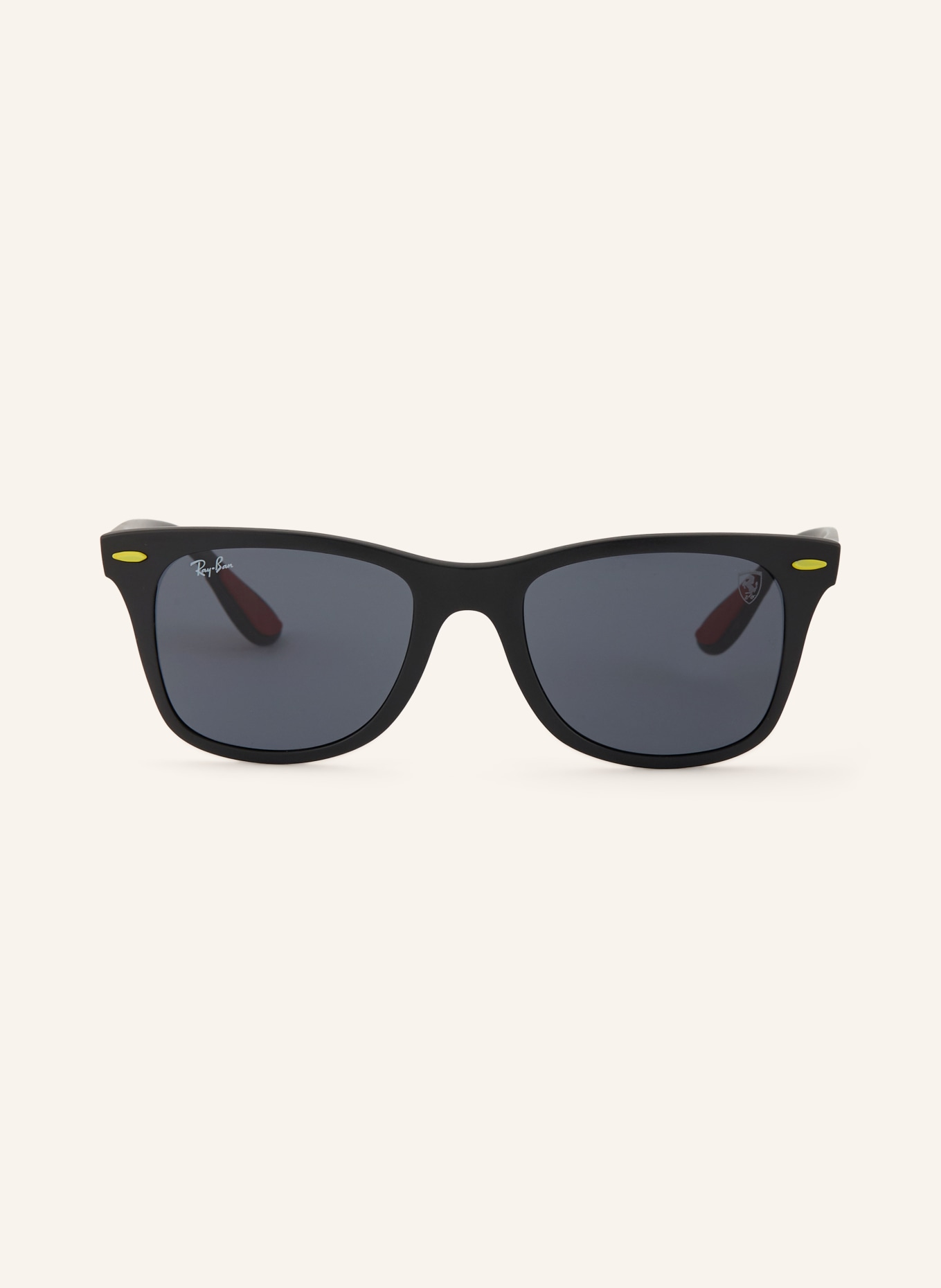 Ray-Ban Sonnenbrille RB4195M: SCHWARZ MATT/ DUNKELGRAU