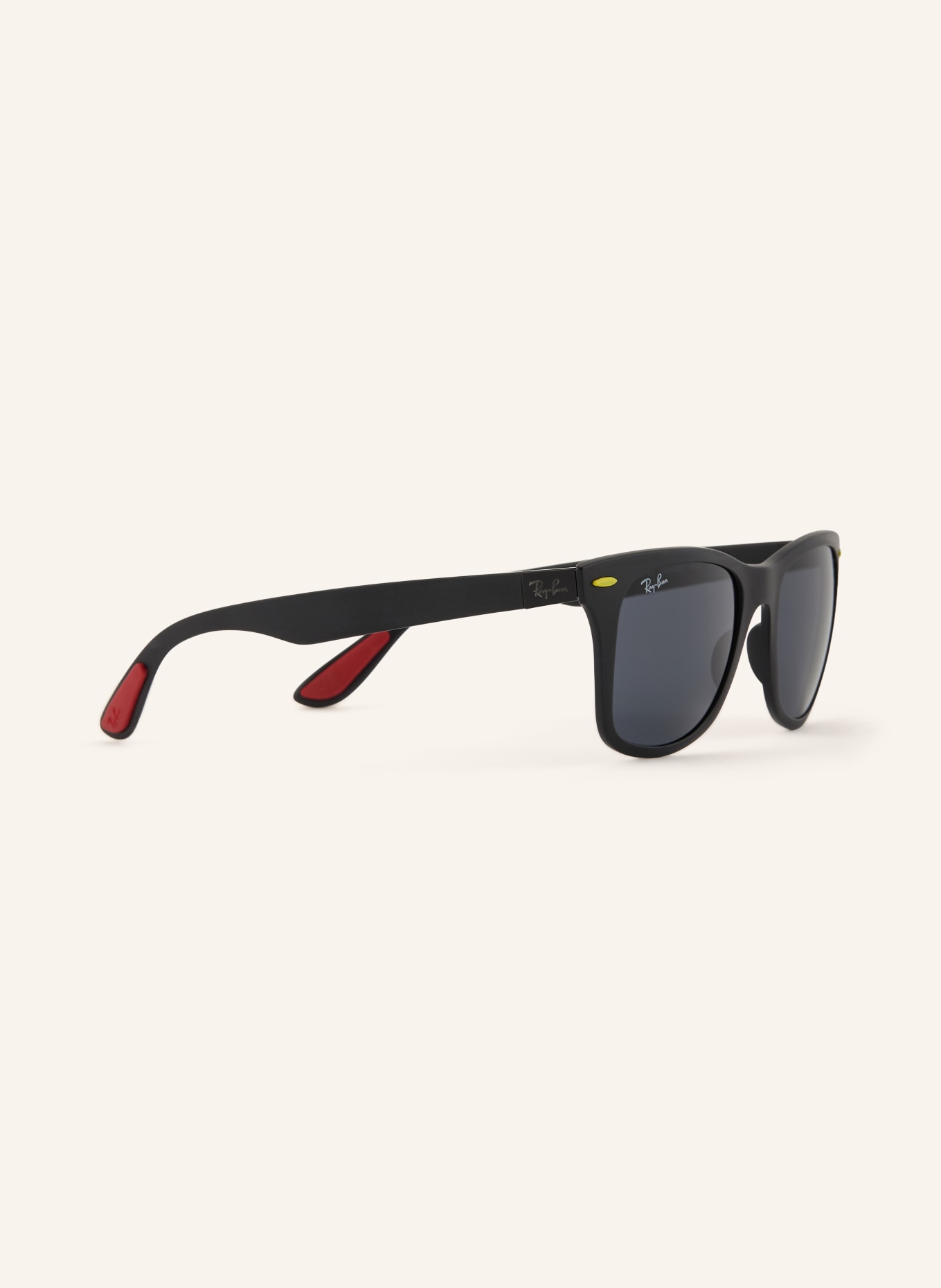Ray-Ban Sonnenbrille RB4195M: SCHWARZ MATT/ DUNKELGRAU