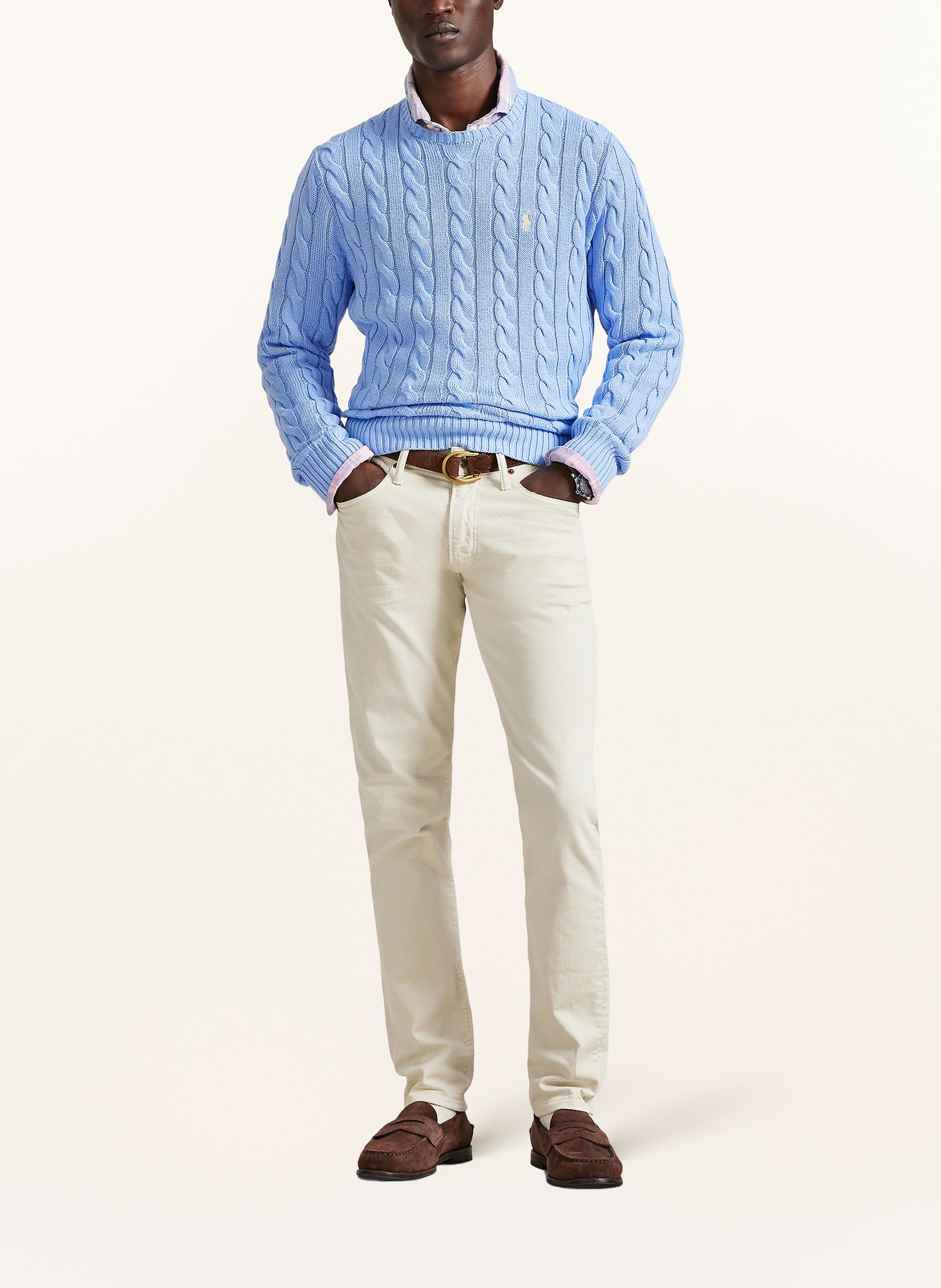 POLO RALPH LAUREN trui: LICHTBLAUW