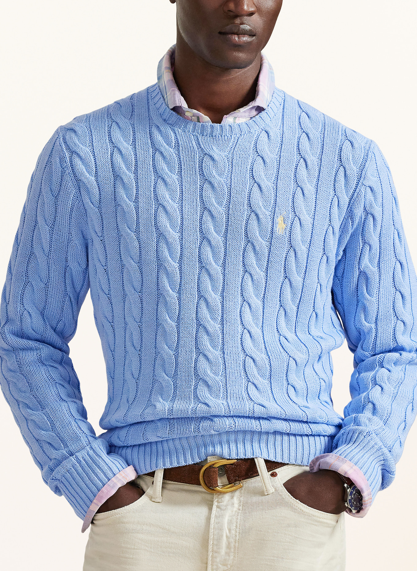 POLO RALPH LAUREN trui: LICHTBLAUW