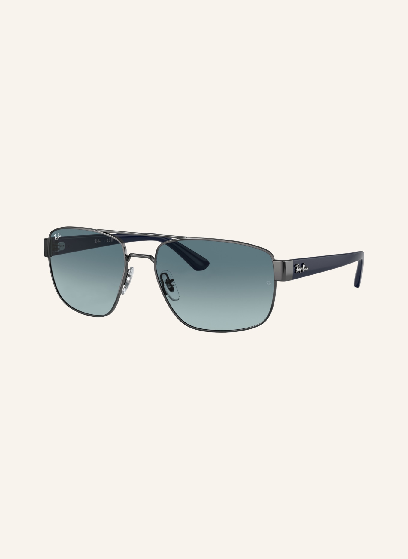 Ray-Ban Sonnenbrille RB3663: GRAU/ BLAU VERLAUF