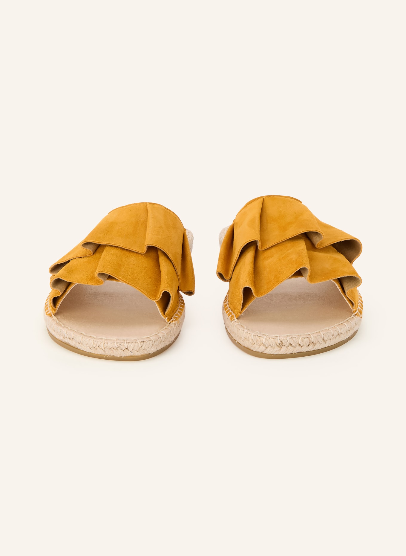 espadrij l'originale mules: JAUNE FONCÉ