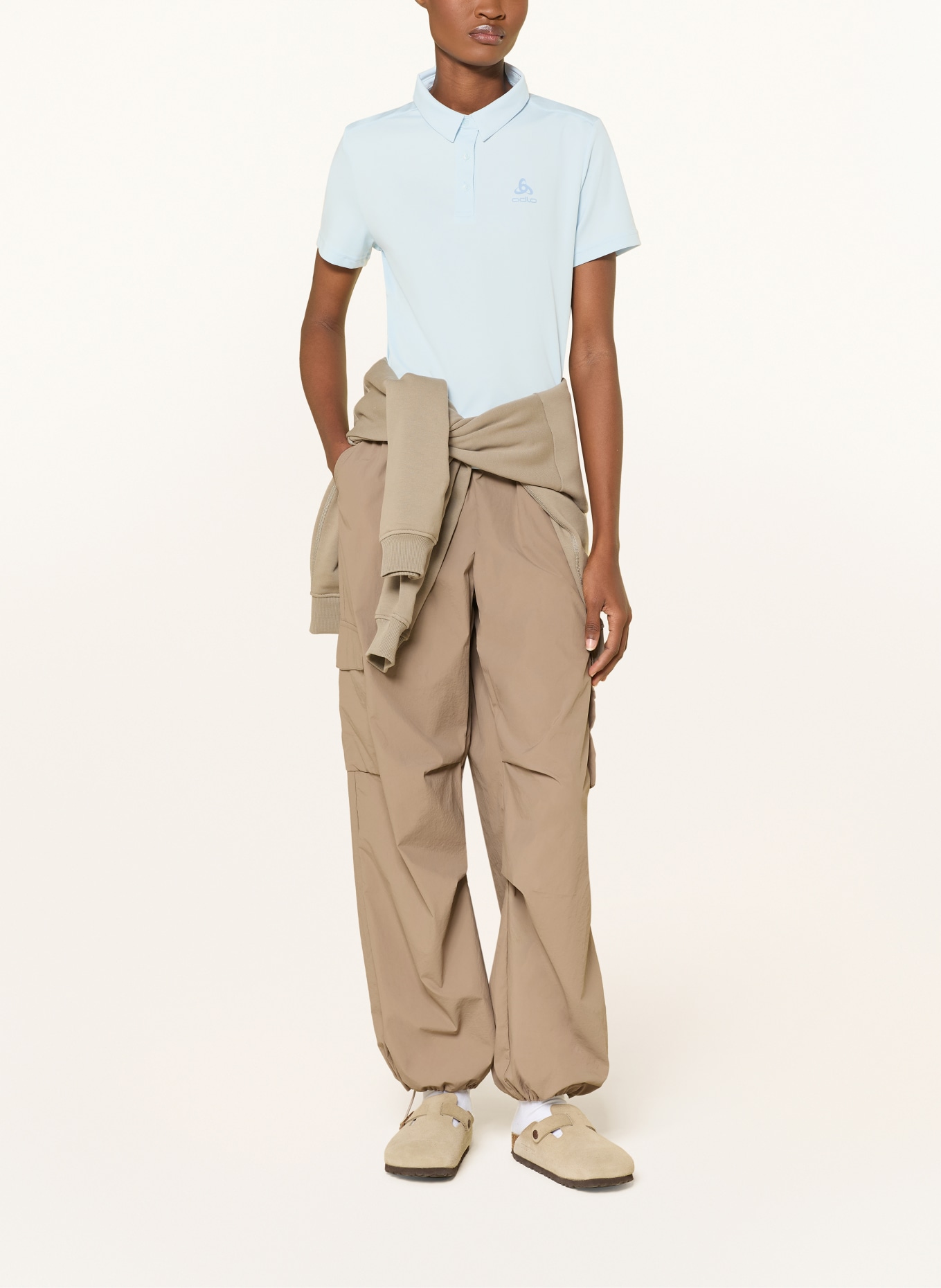 odlo Functioneel poloshirt CARDADA: LICHTBLAUW