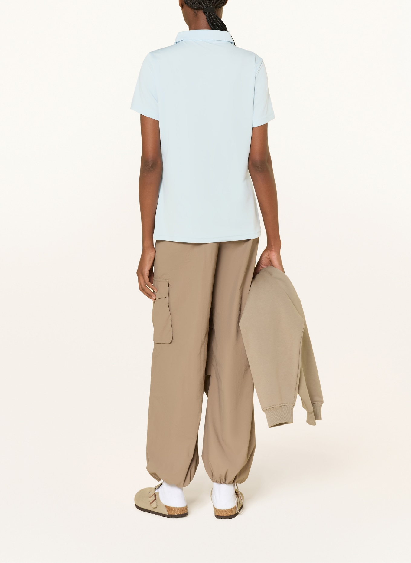 odlo Functioneel poloshirt CARDADA: LICHTBLAUW