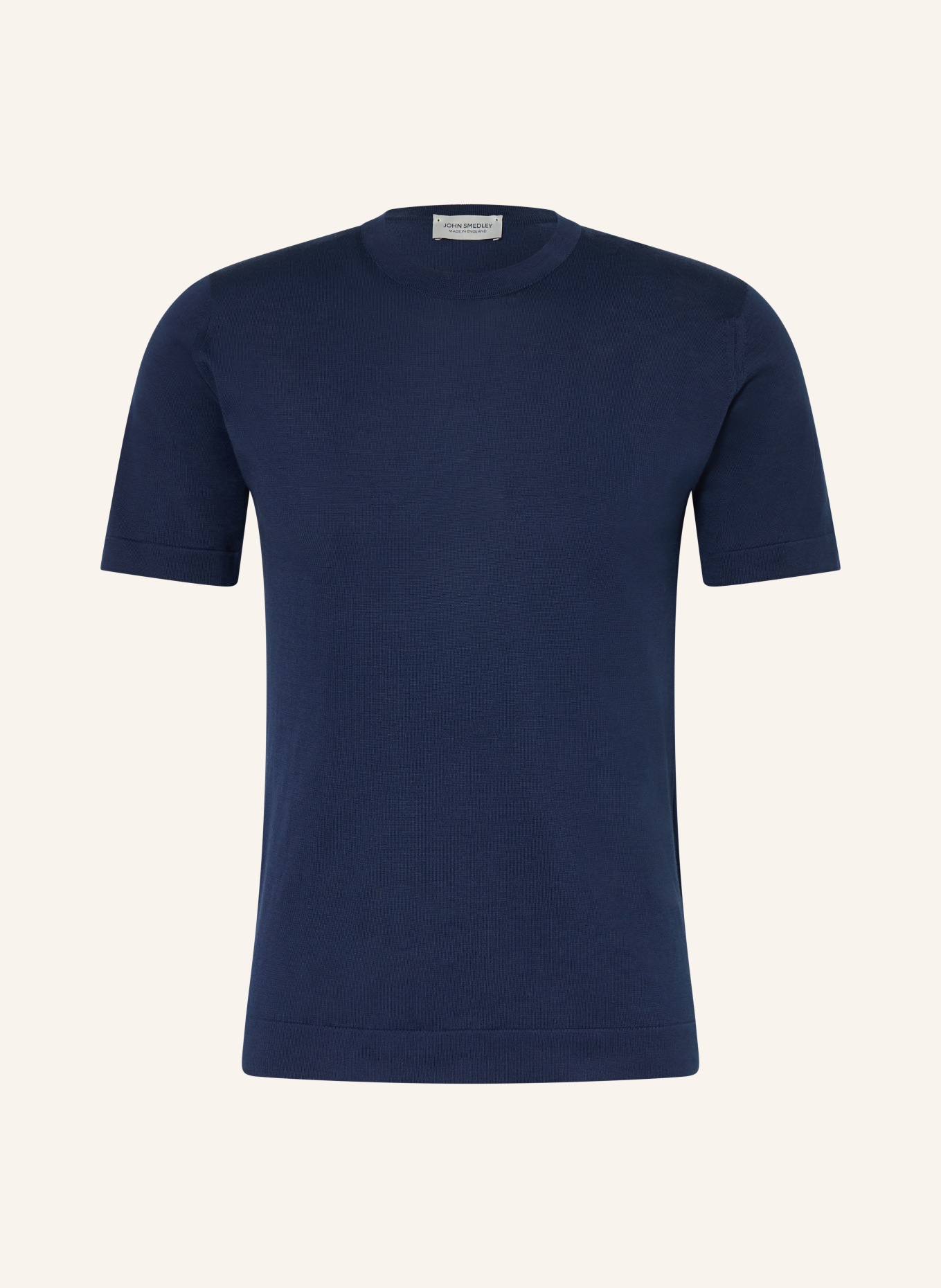JOHN SMEDLEY T-Shirt: DUNKELBLAU