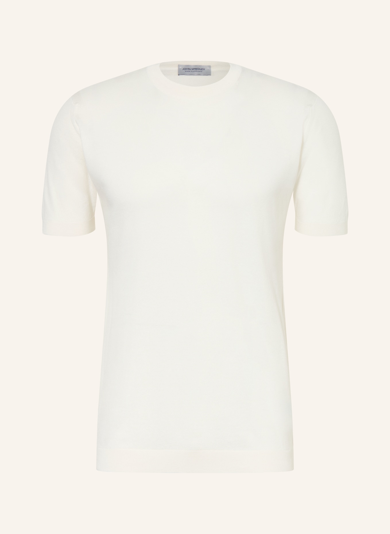 JOHN SMEDLEY T-Shirt: WEISS