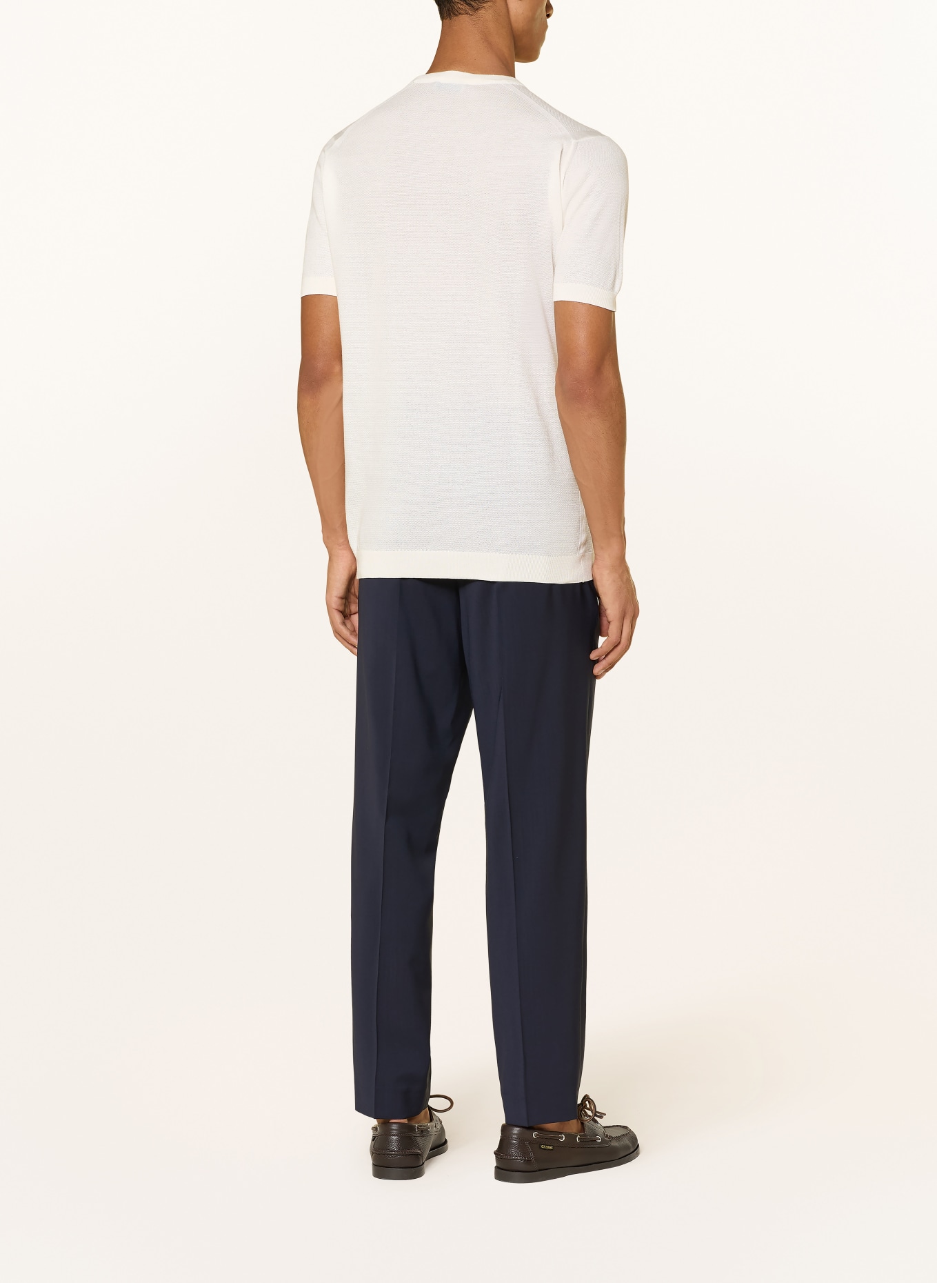 JOHN SMEDLEY T-Shirt: WEISS