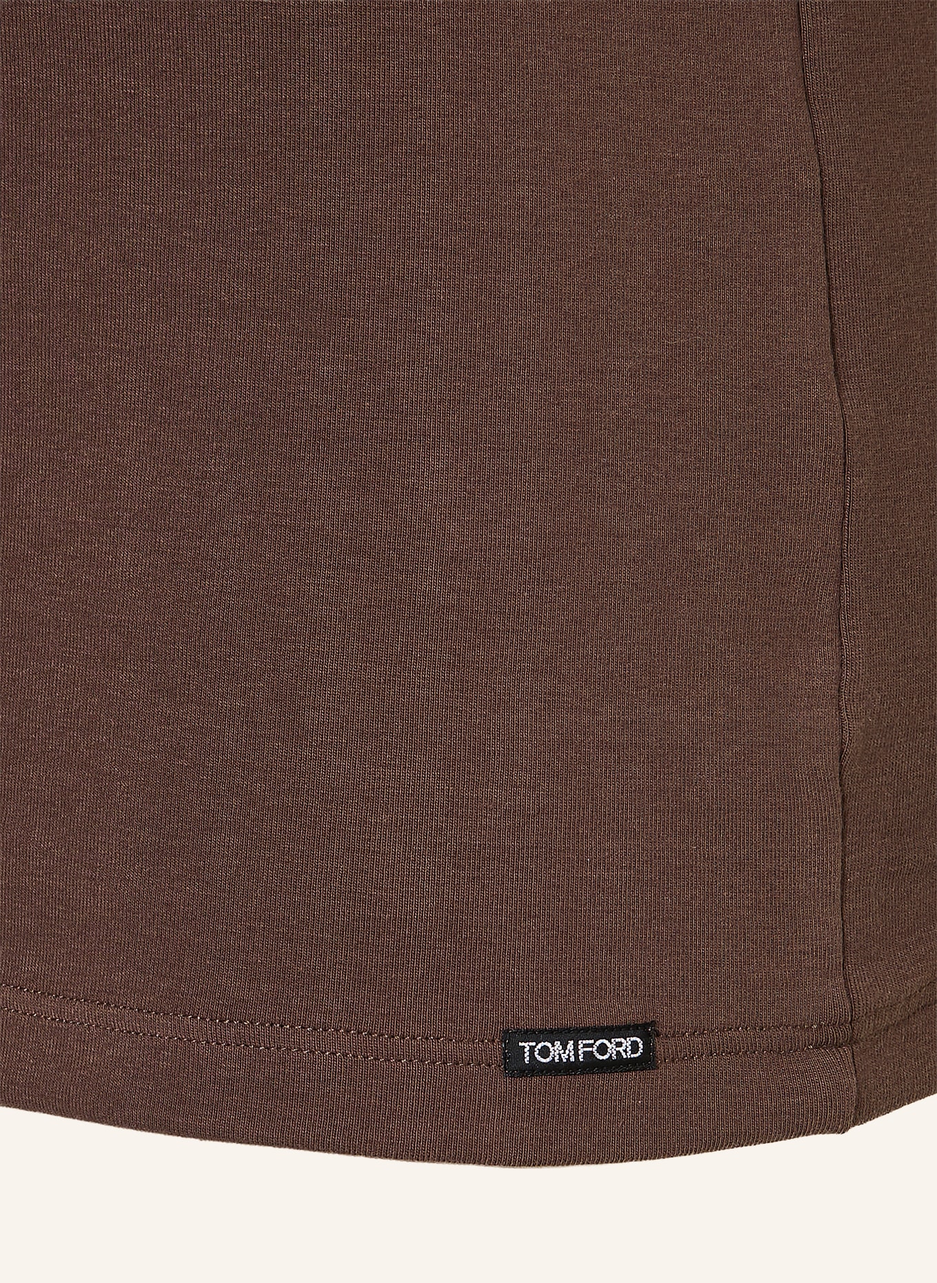 TOM FORD T-Shirt: DUNKELBRAUN