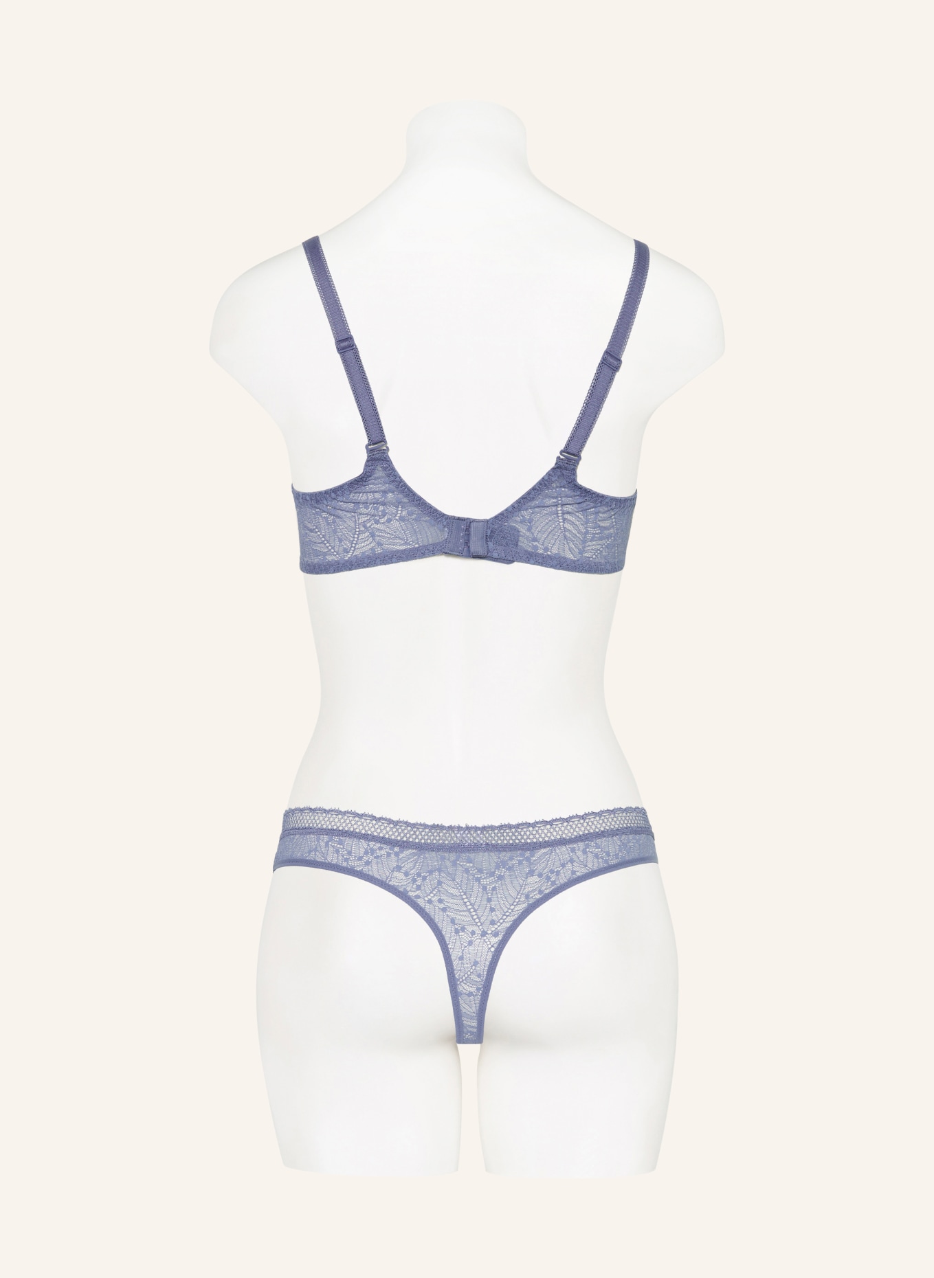 SIMONE PÉRÈLE Podprsenka s kosticemi COMÈTE: MODRÁ