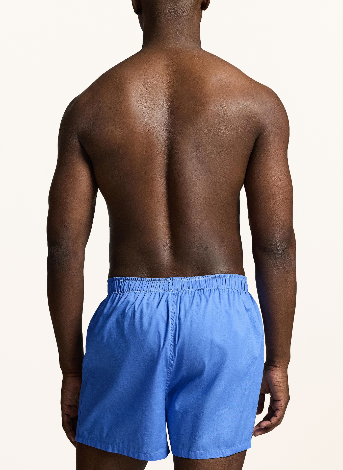 POLO RALPH LAUREN Tkané boxerky, 3 kusy v balení: MODRÁ / BÍLÁ