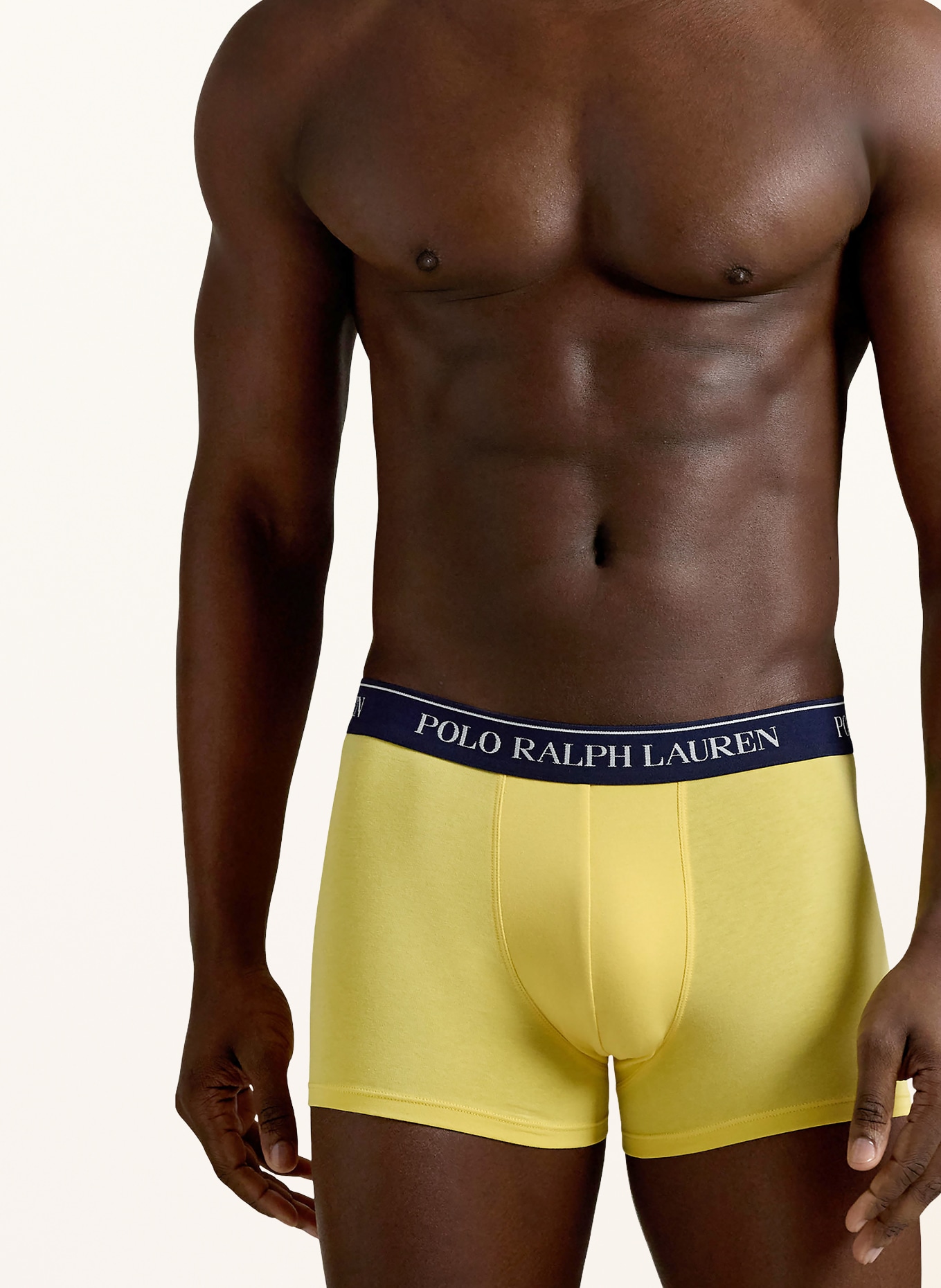 POLO RALPH LAUREN 3-pack boxershorts: DONKERBLAUW / GEEL / GROEN