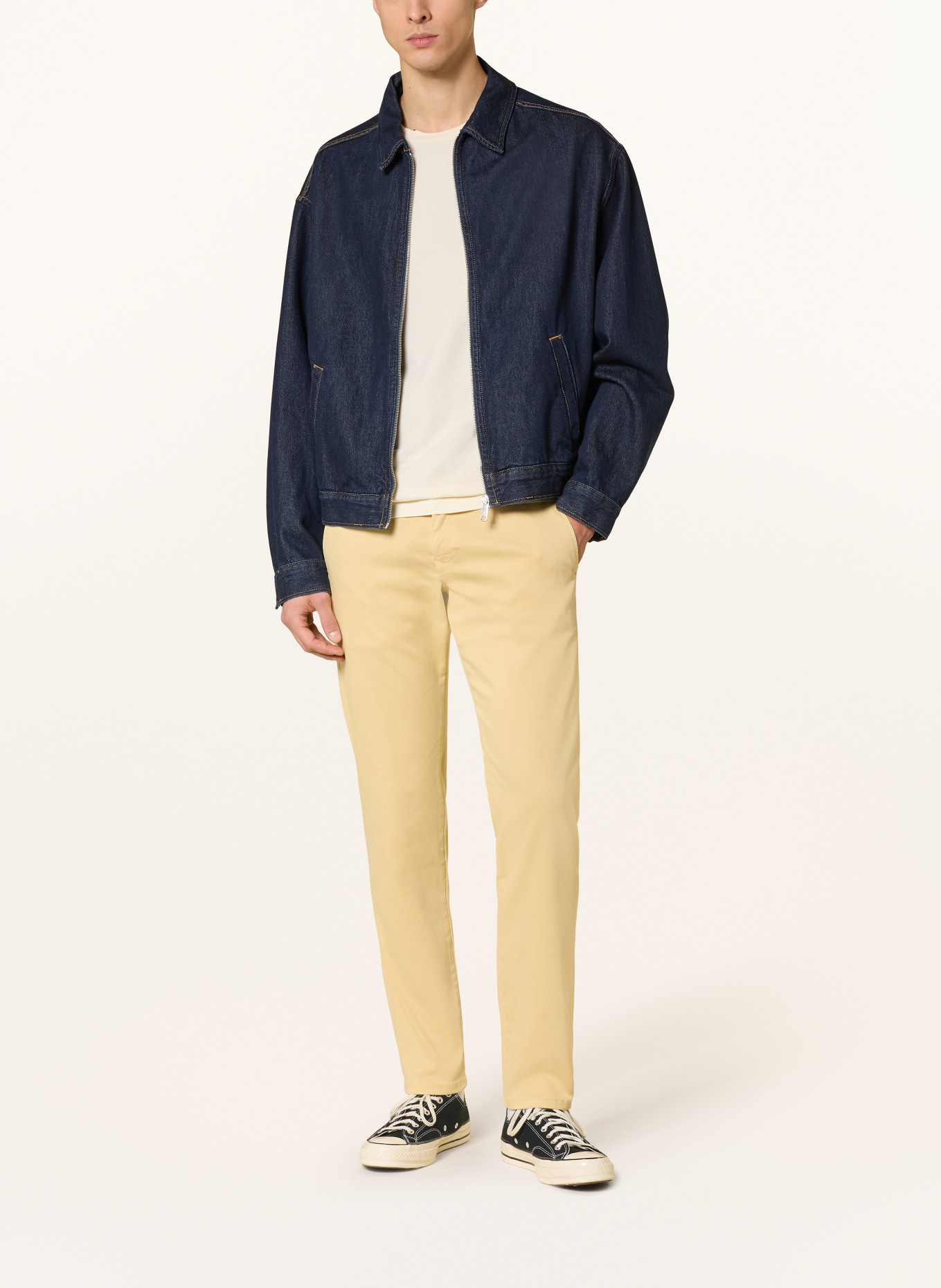MAC Chino DRIVER Modern Fit: DUNKELGELB