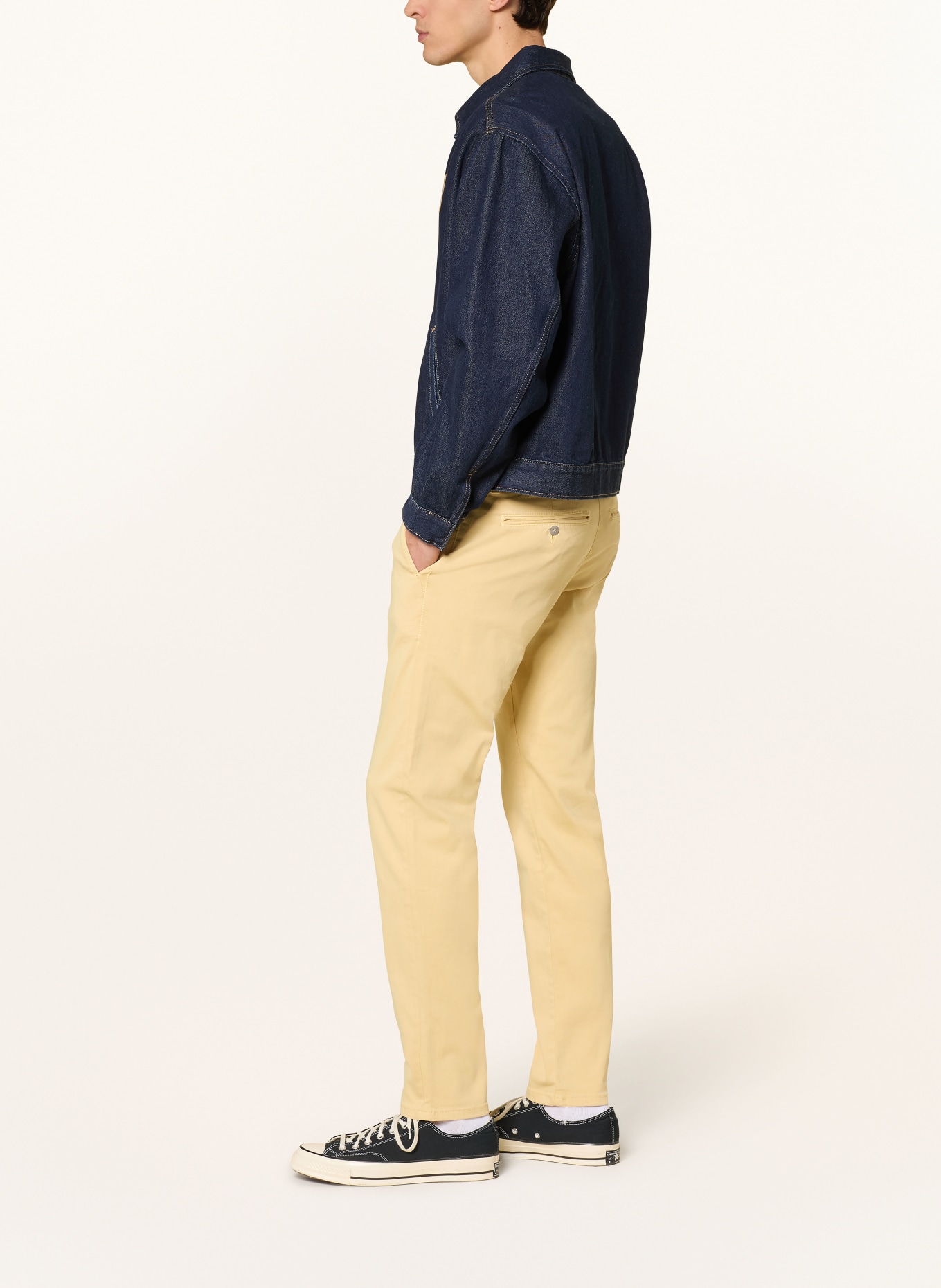 MAC Chino DRIVER Modern Fit: DUNKELGELB