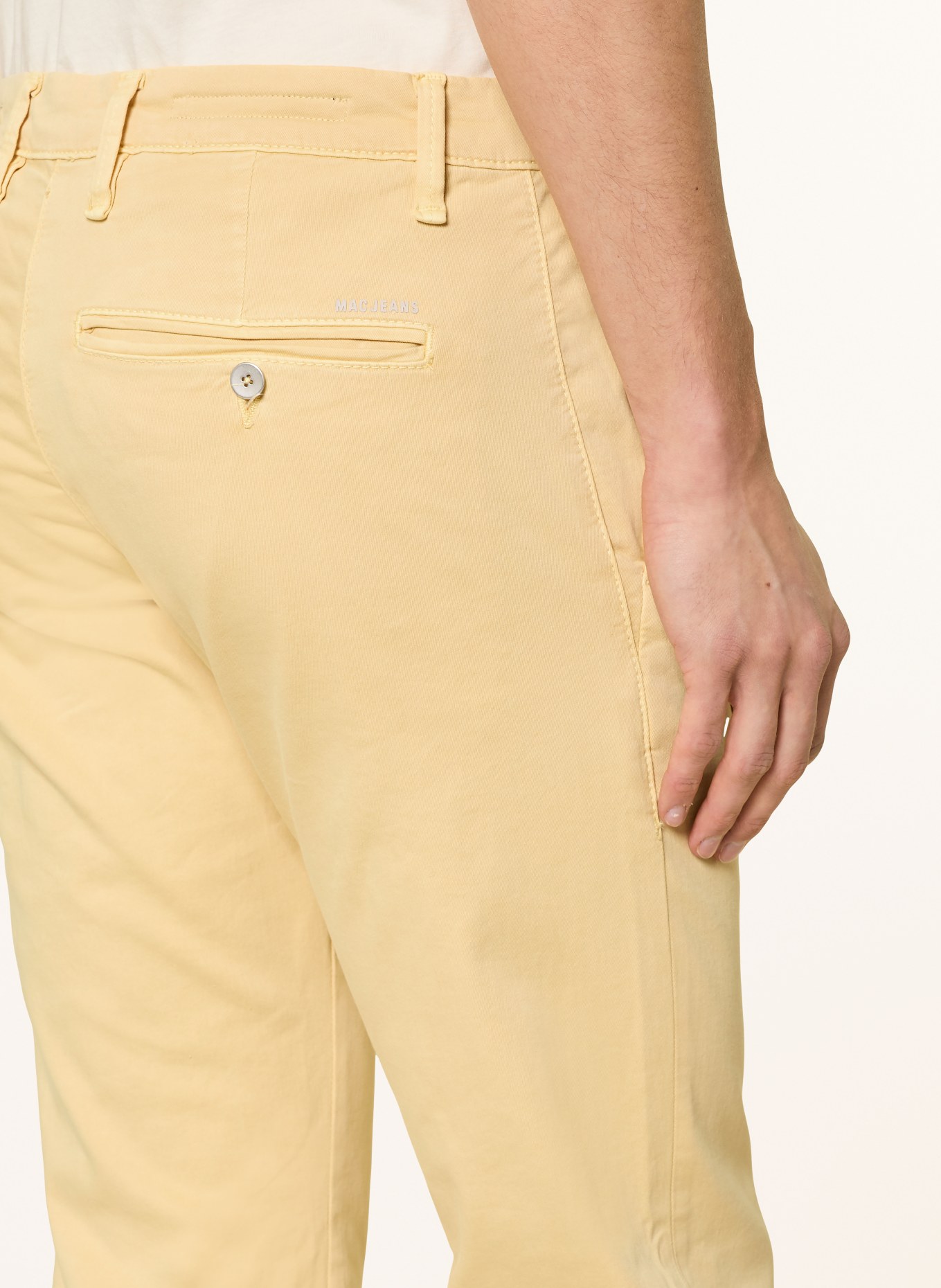MAC Chino DRIVER Modern Fit: DUNKELGELB