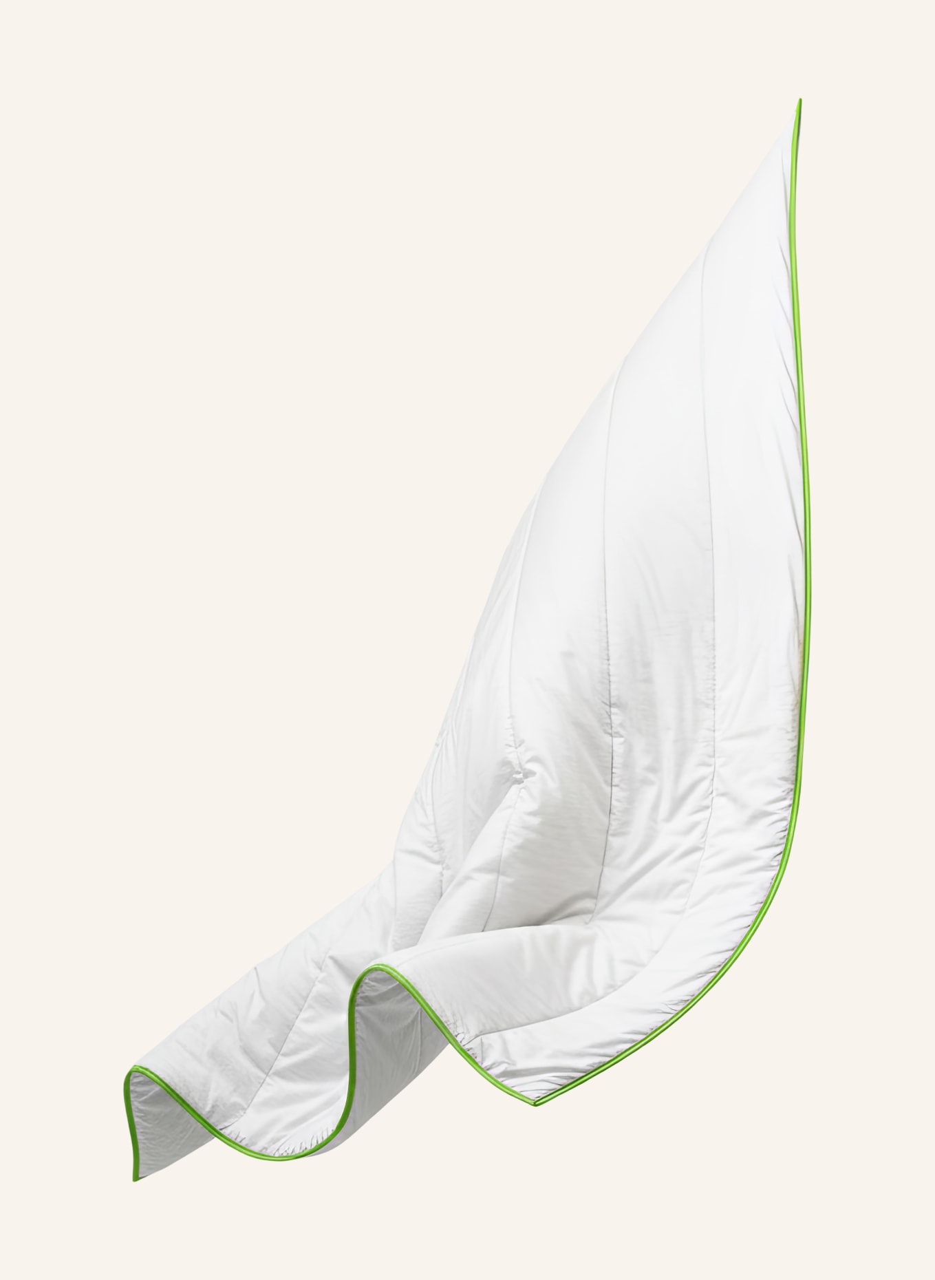 BLACKROLL Dekbed voor het hele jaar BLACKROLL® RECOVERY BLANKET: WIT / LICHTGROEN