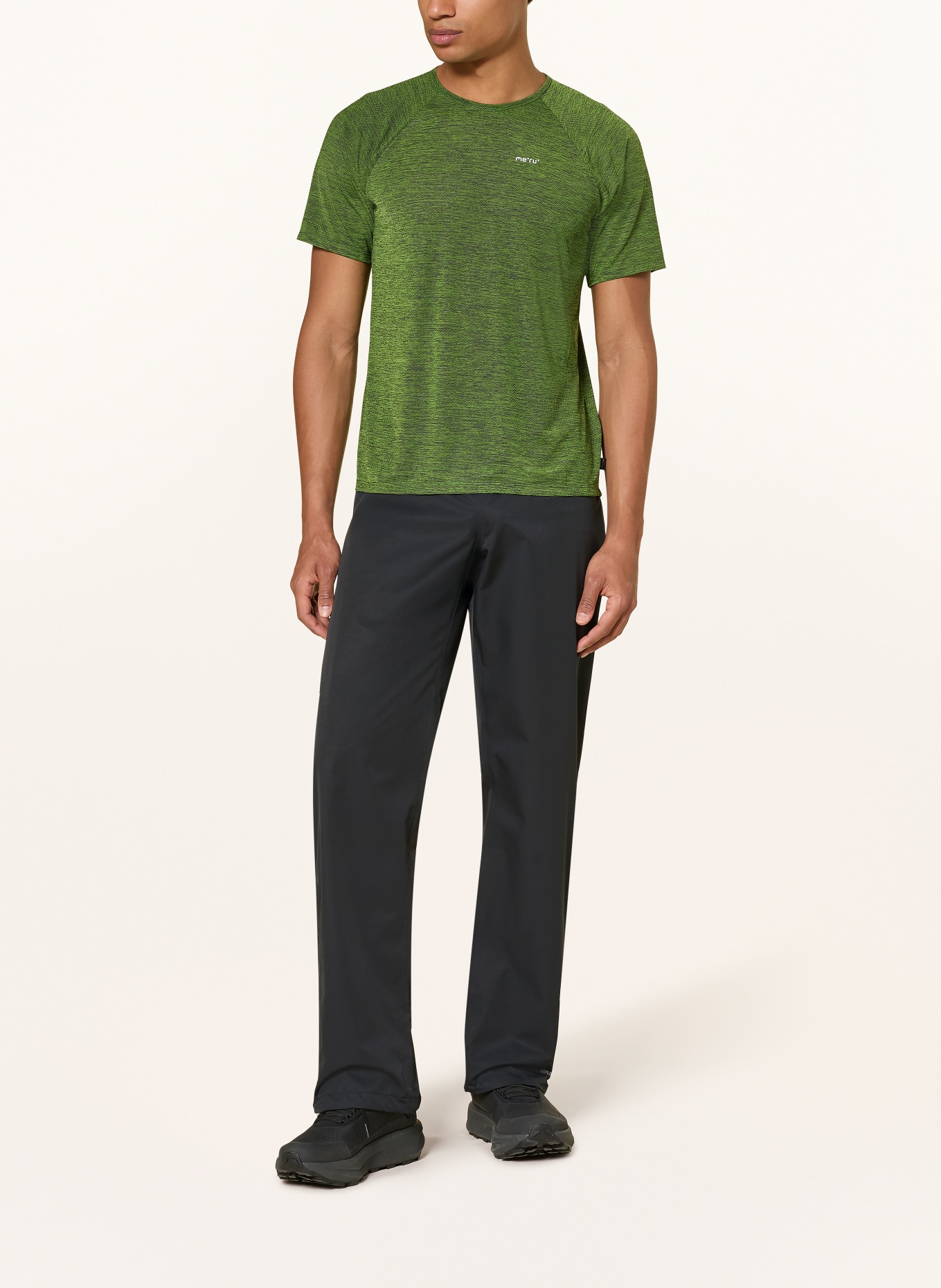 me°ru' T-shirt MINTO: VERT / BLANC / NOIR