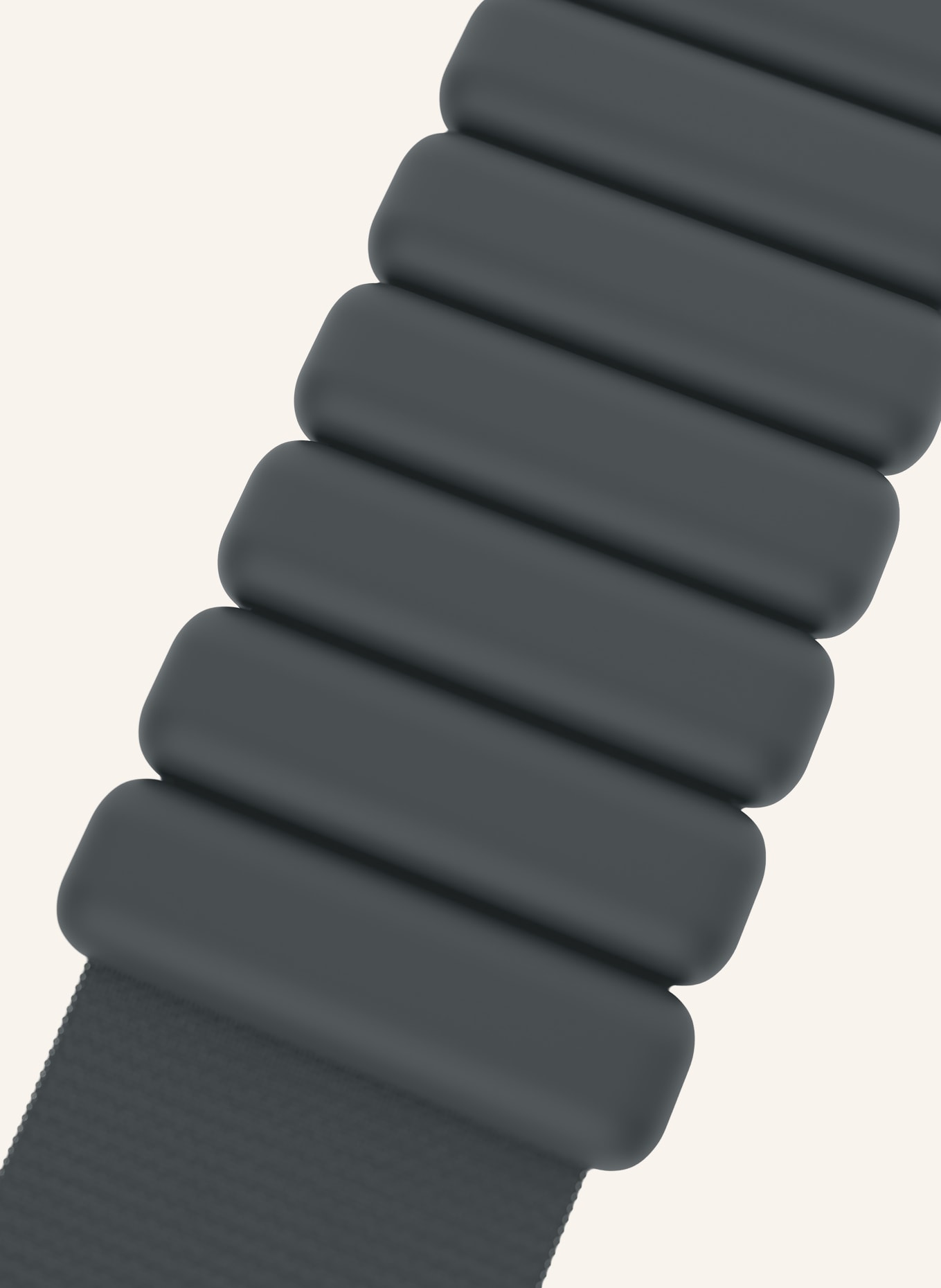 bala Poids pour poignets BANGLES: NOIR / GRIS FONCÉ