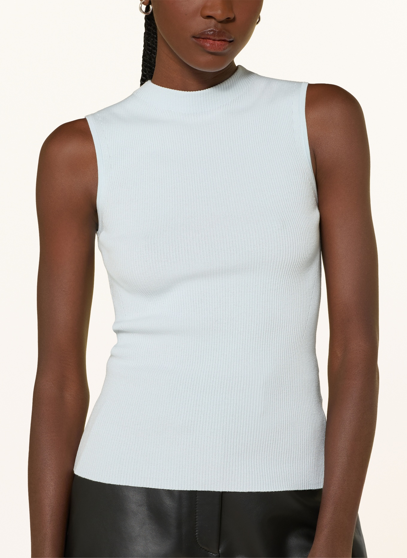 BOSS Stricktop FESKIES: HELLBLAU