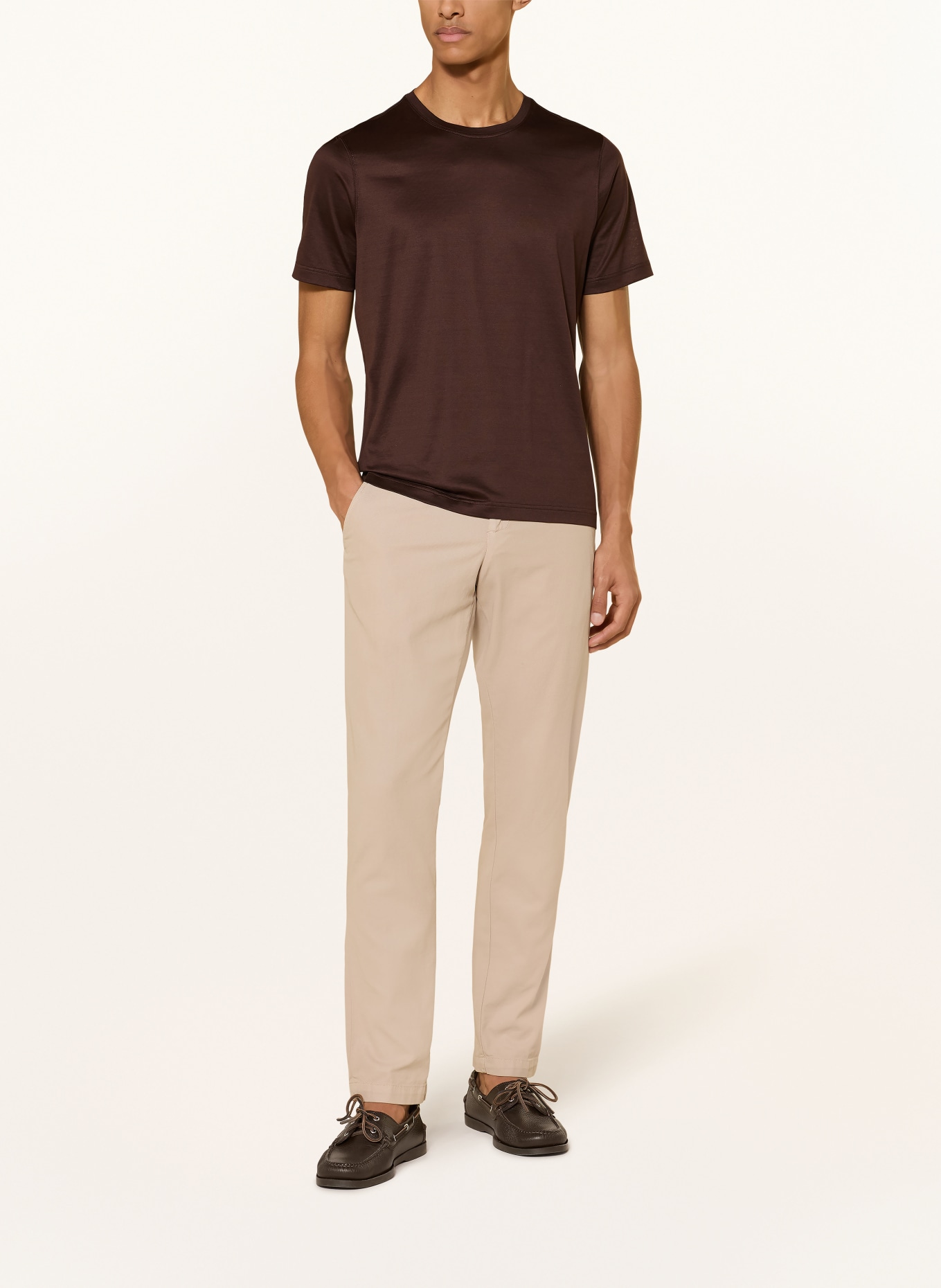 GRAN SASSO T-shirt: MARRON FONCÉ