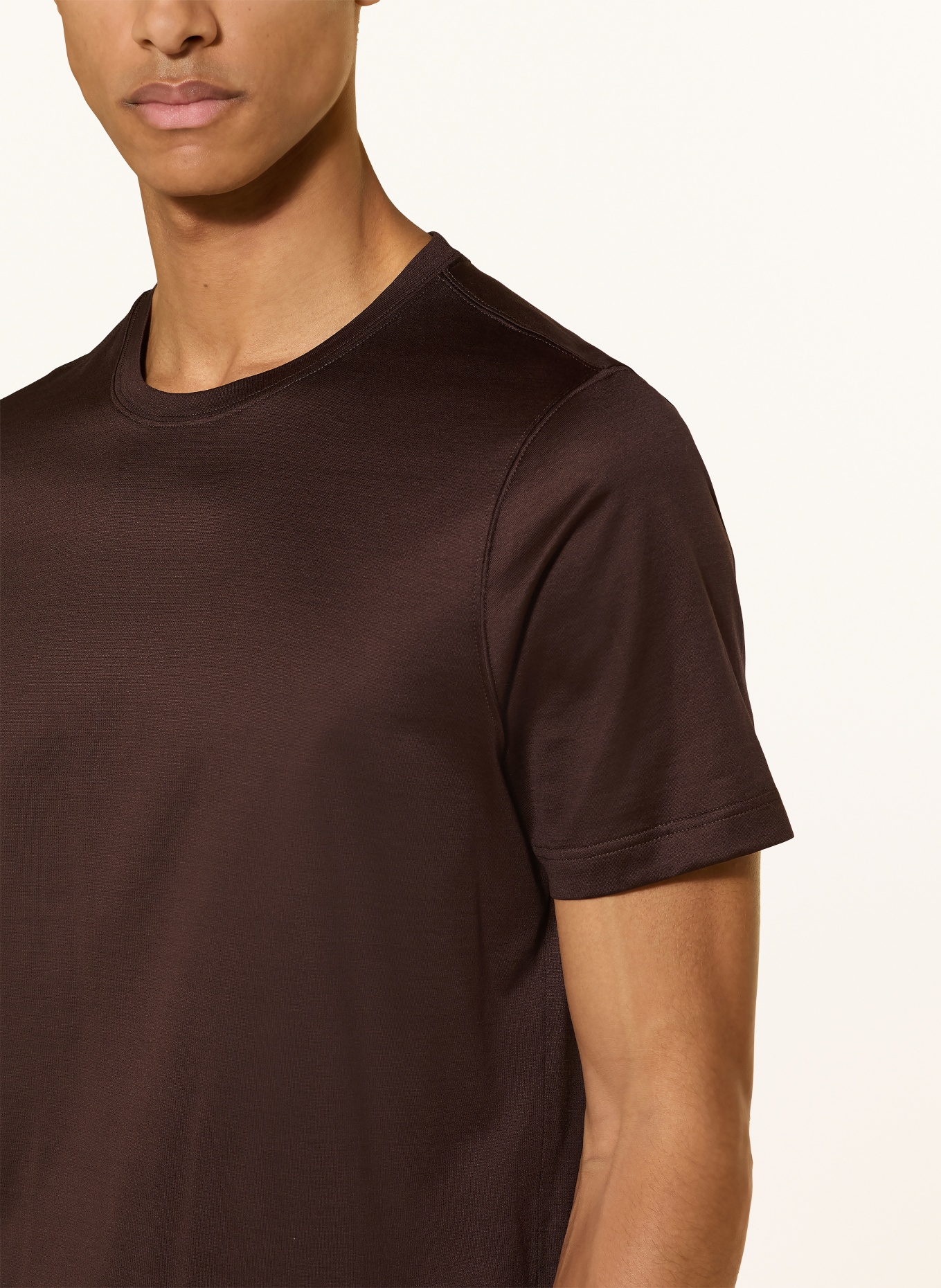 GRAN SASSO T-shirt: MARRON FONCÉ
