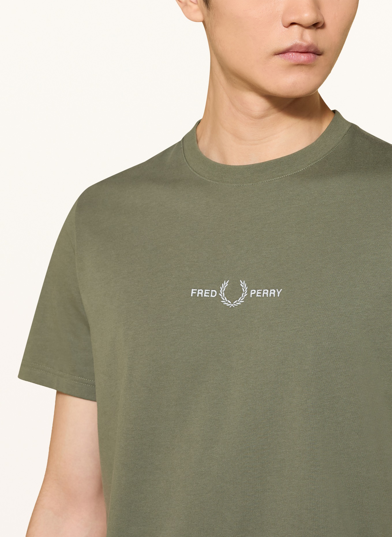 FRED PERRY T-shirt: KHAKI
