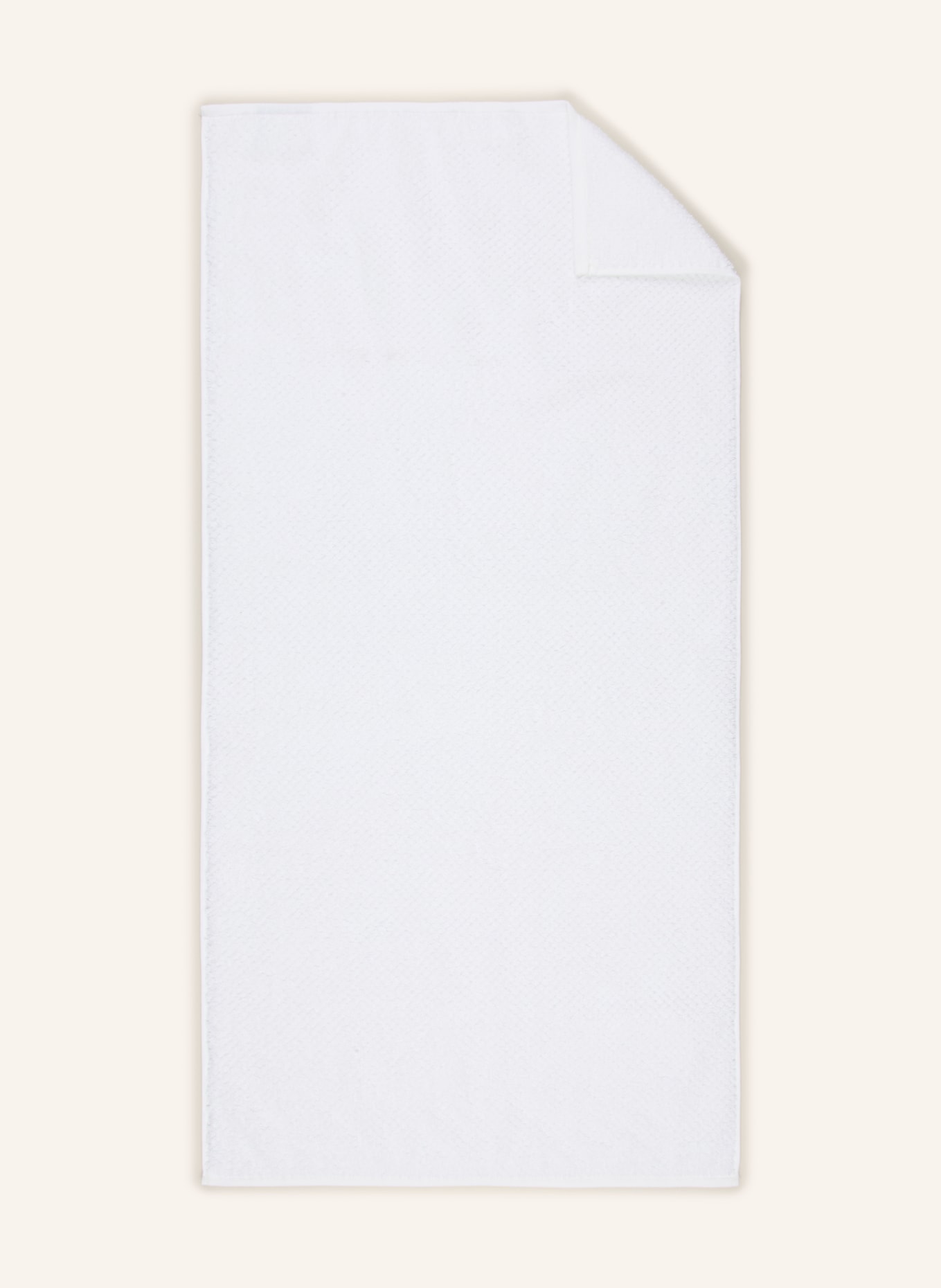 Cawö Handdoek PURE: WIT