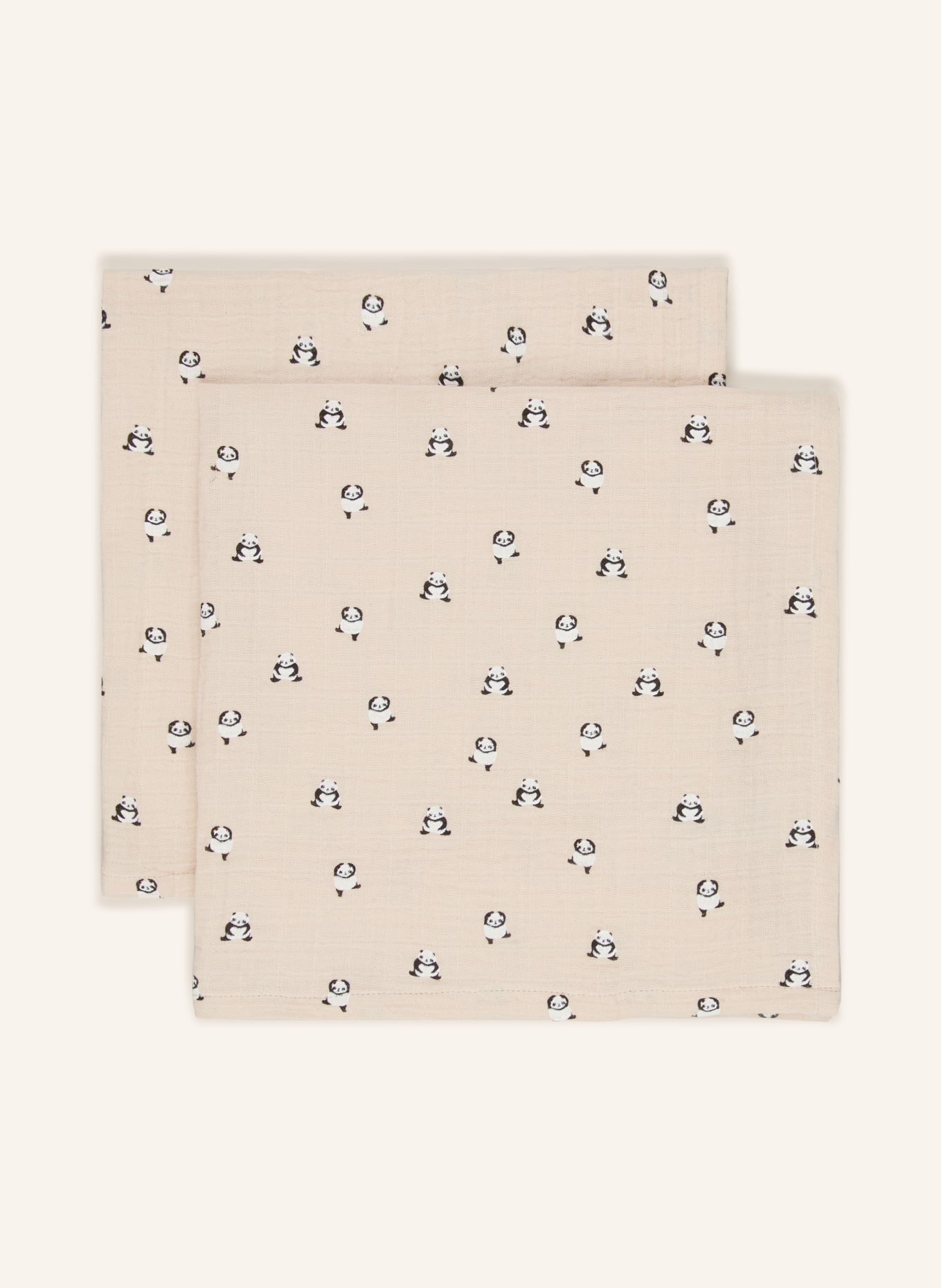 LIEWOOD 2er-Pack Tücher LEWIS: CREME / WEISS / SCHWARZ