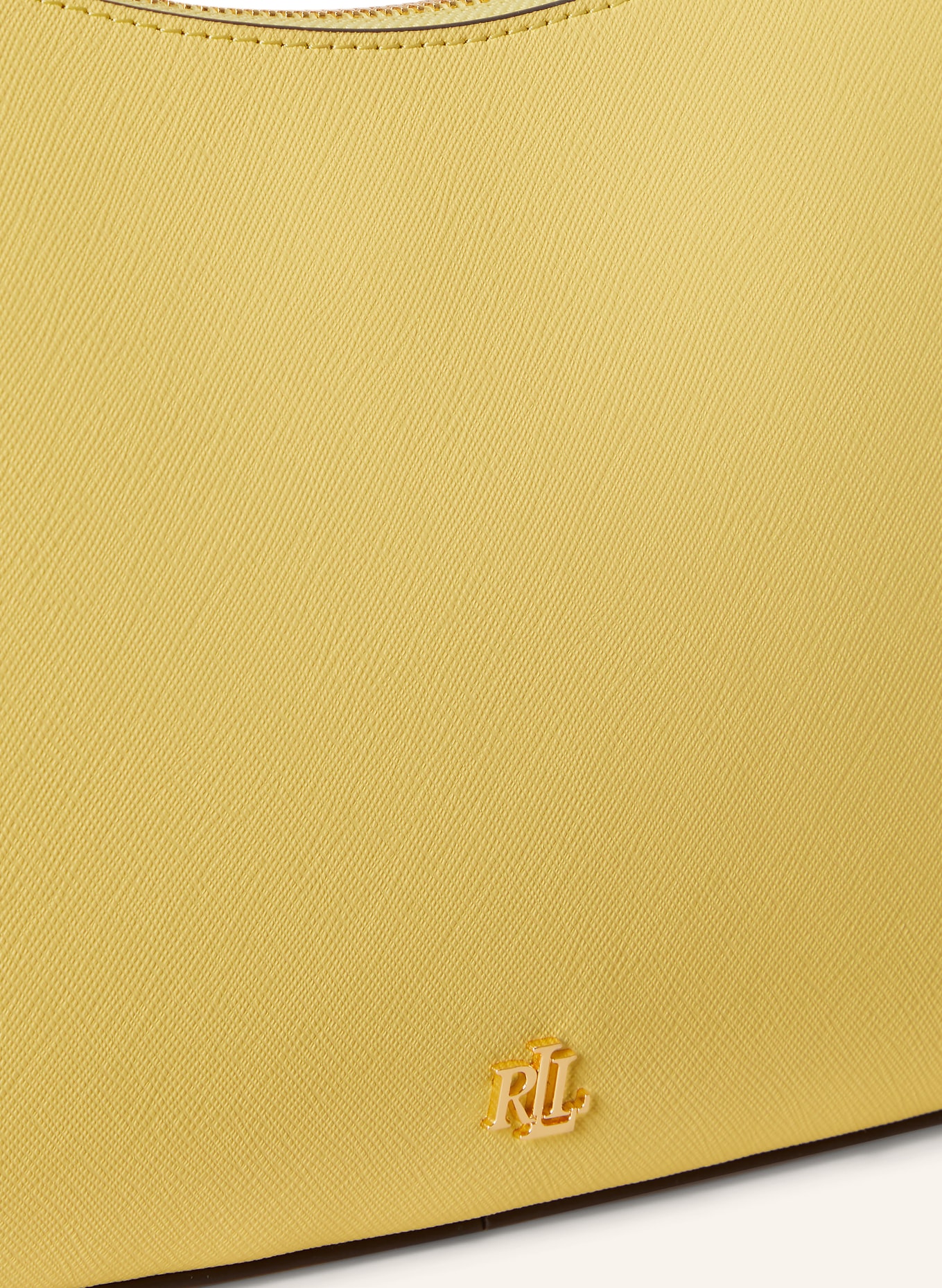 LAUREN RALPH LAUREN Saffiano-Umhängetasche DANNI 26: GELB
