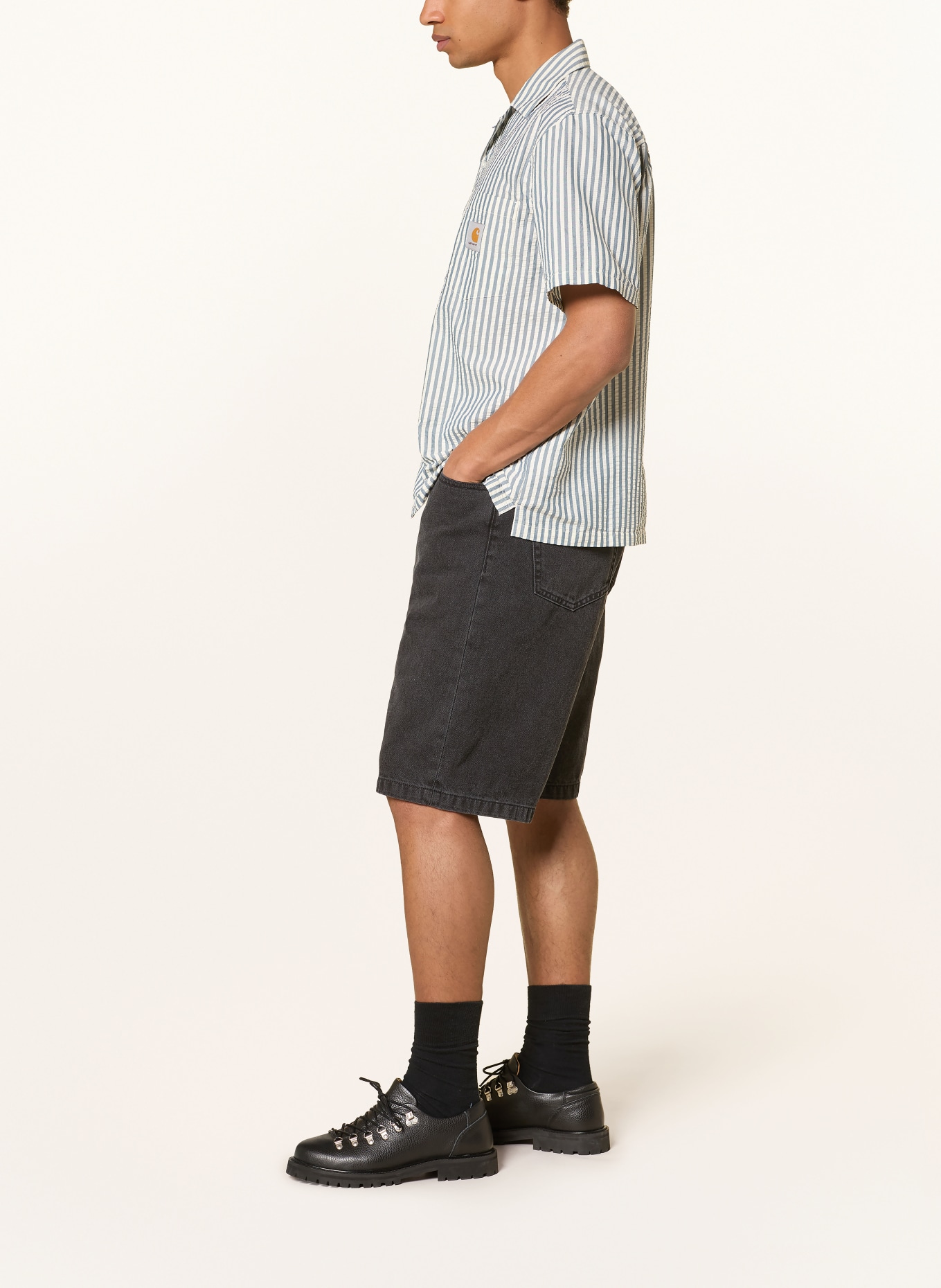 carhartt WIP Jeansshorts LANDON Loose Fit: 8906 Black
