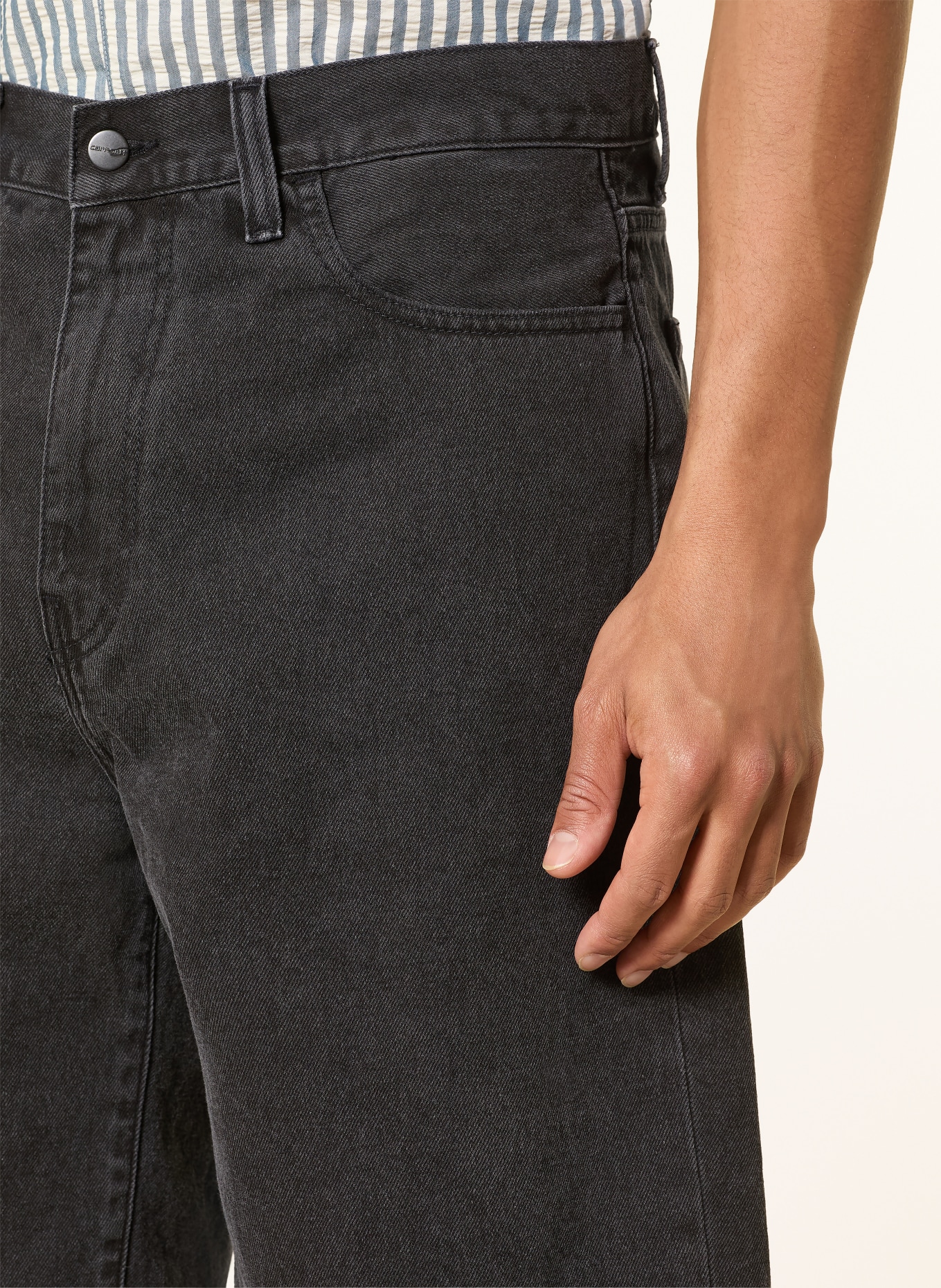 carhartt WIP Jeansshorts LANDON Loose Fit: 8906 Black