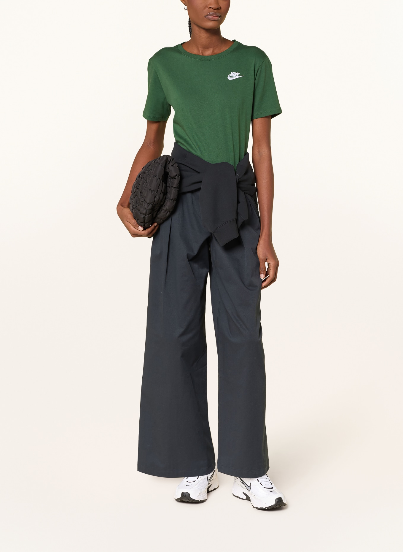 Nike T-shirt SPORTSWEAR CLUB ESSENTIALS: DARK GREEN