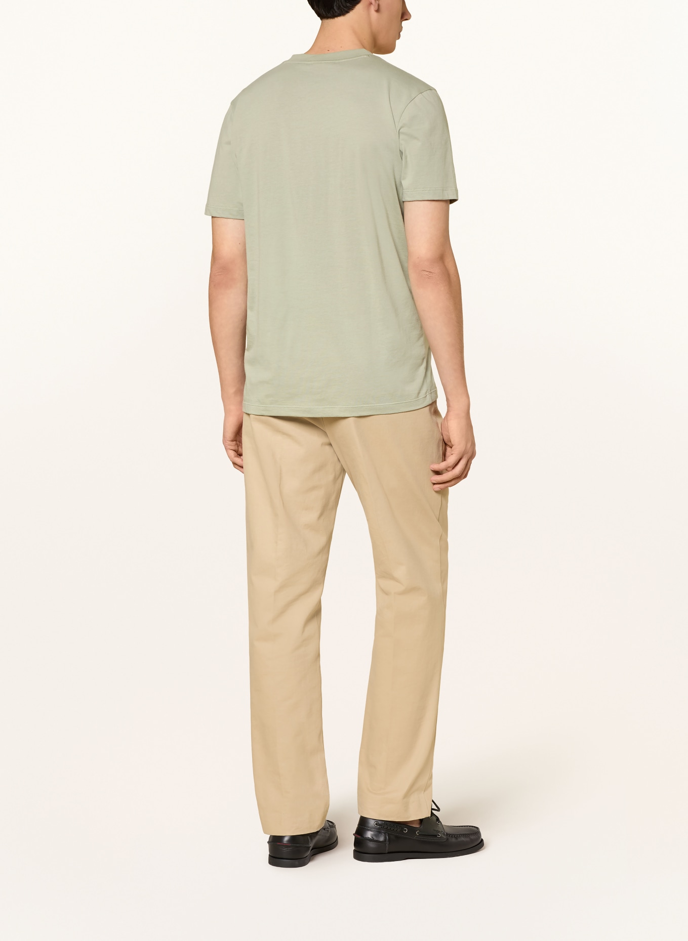 HUGO T-Shirt DULIVIO: HELLGRÜN