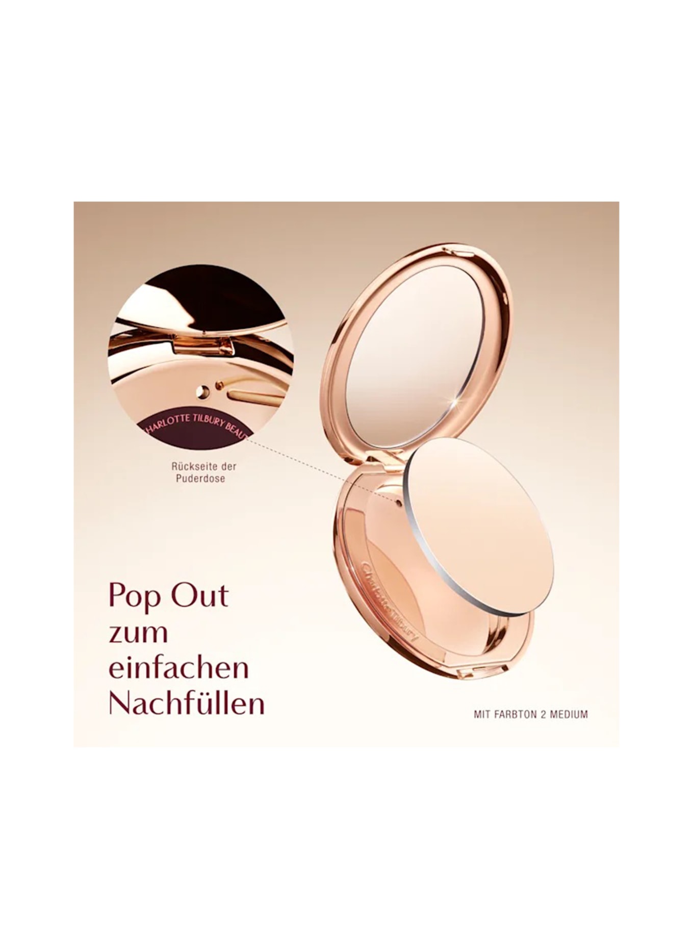 Charlotte Tilbury AIRBRUSH FLAWLESS FINISH NAVULBAAR: 3 TAN