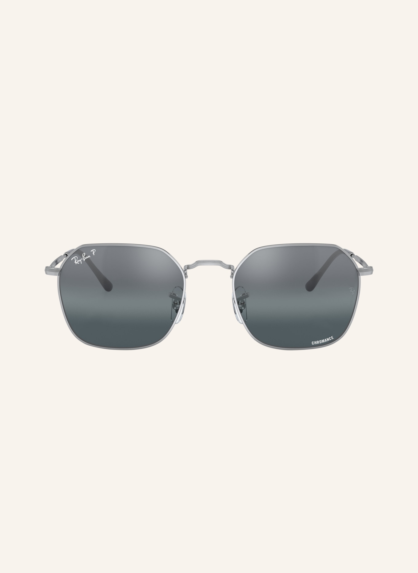 Ray-Ban Sunglasses RB3694: SILVER/BLUE POLARIZED