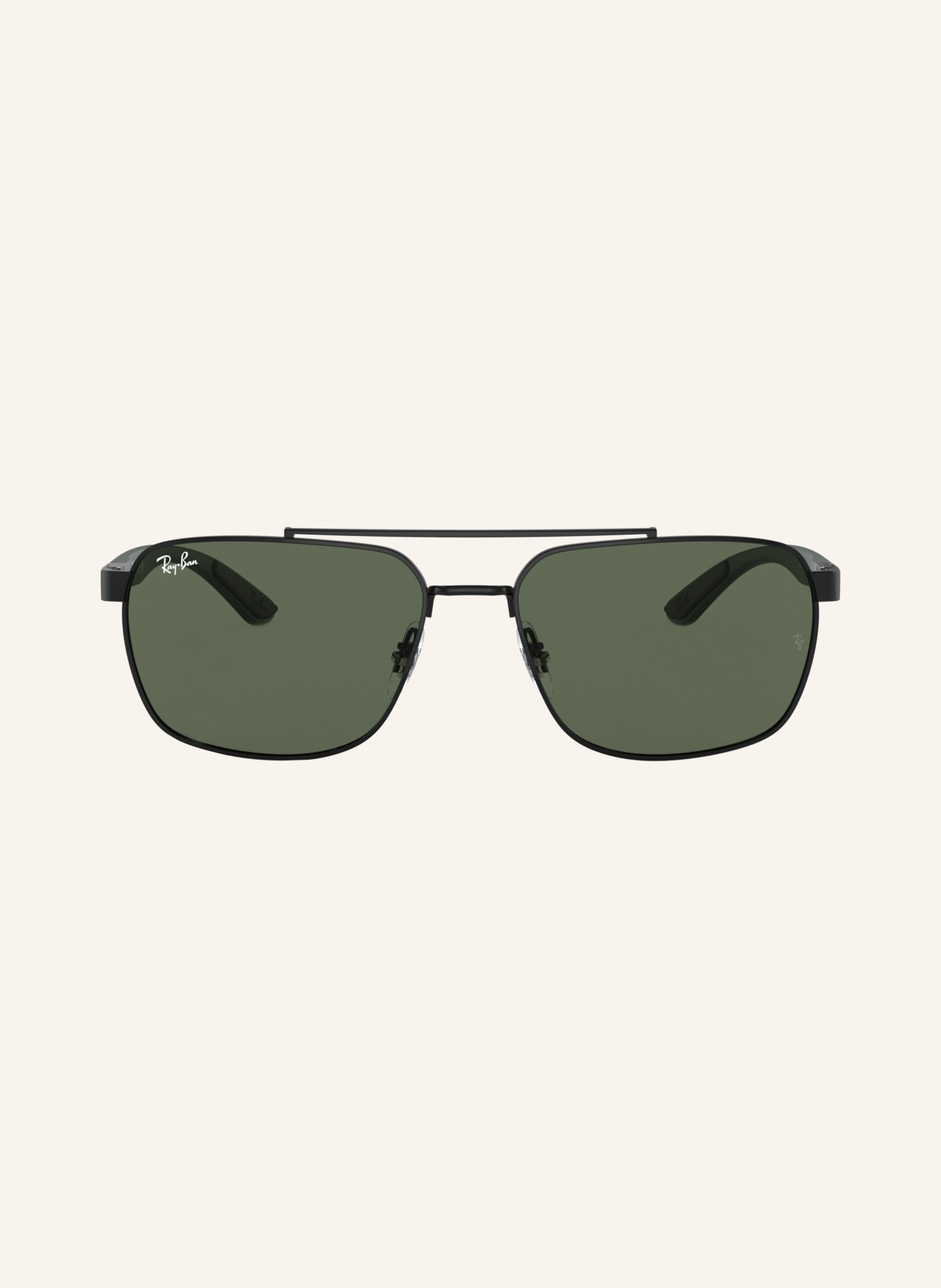 Ray-Ban Sunglasses RB3701: BLACK/GREEN