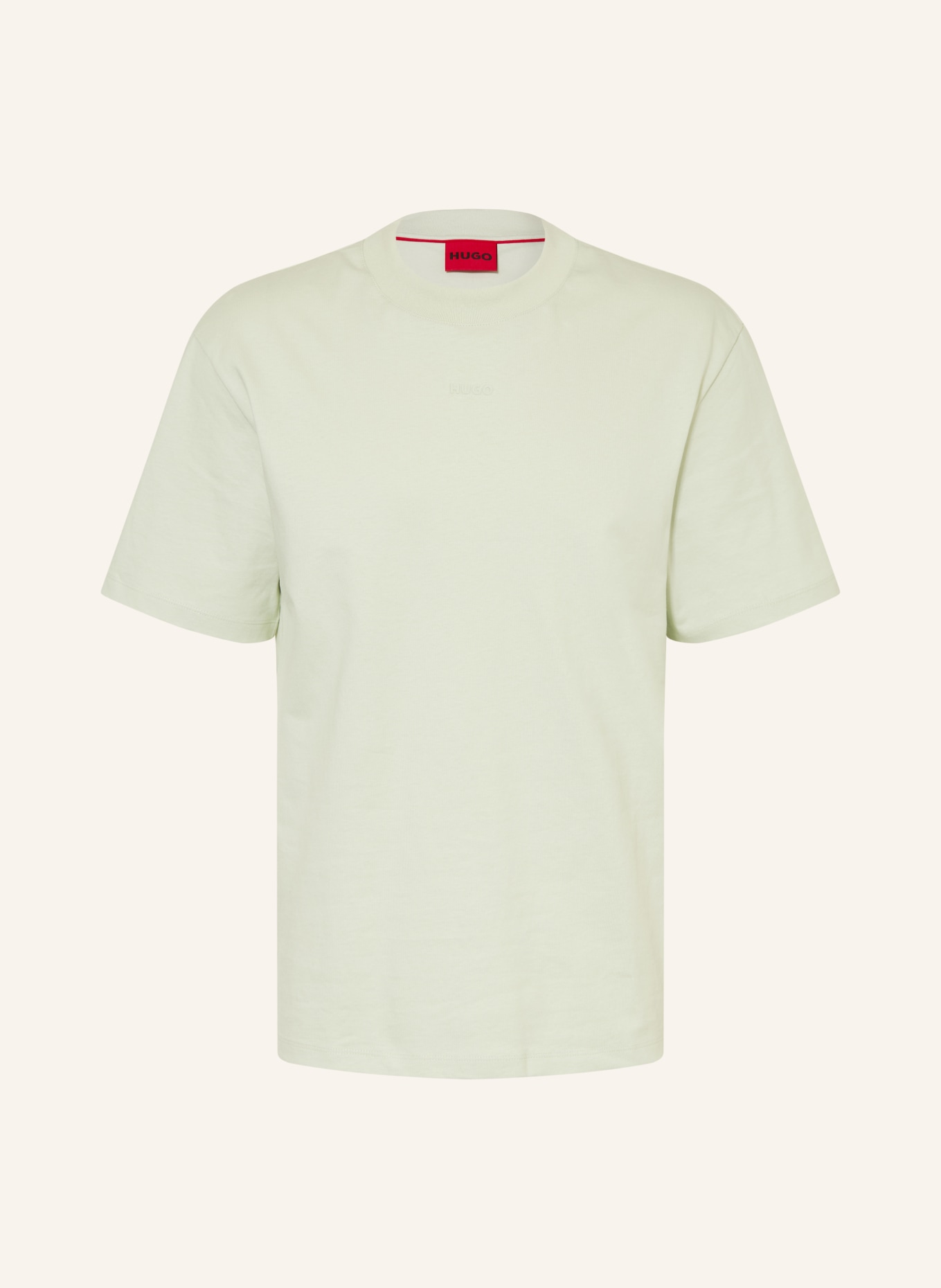 HUGO T-shirt DAPOLINO: LIGHT GREEN