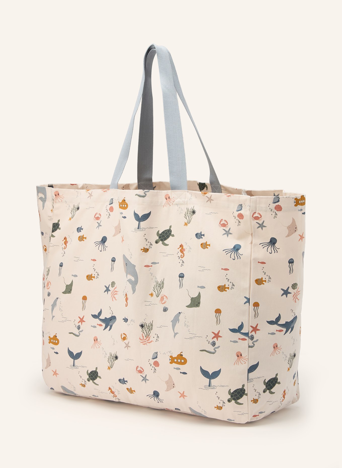 LIEWOOD Plážová taška: REŽNÁ / ORANŽOVÁ / MODRÁ