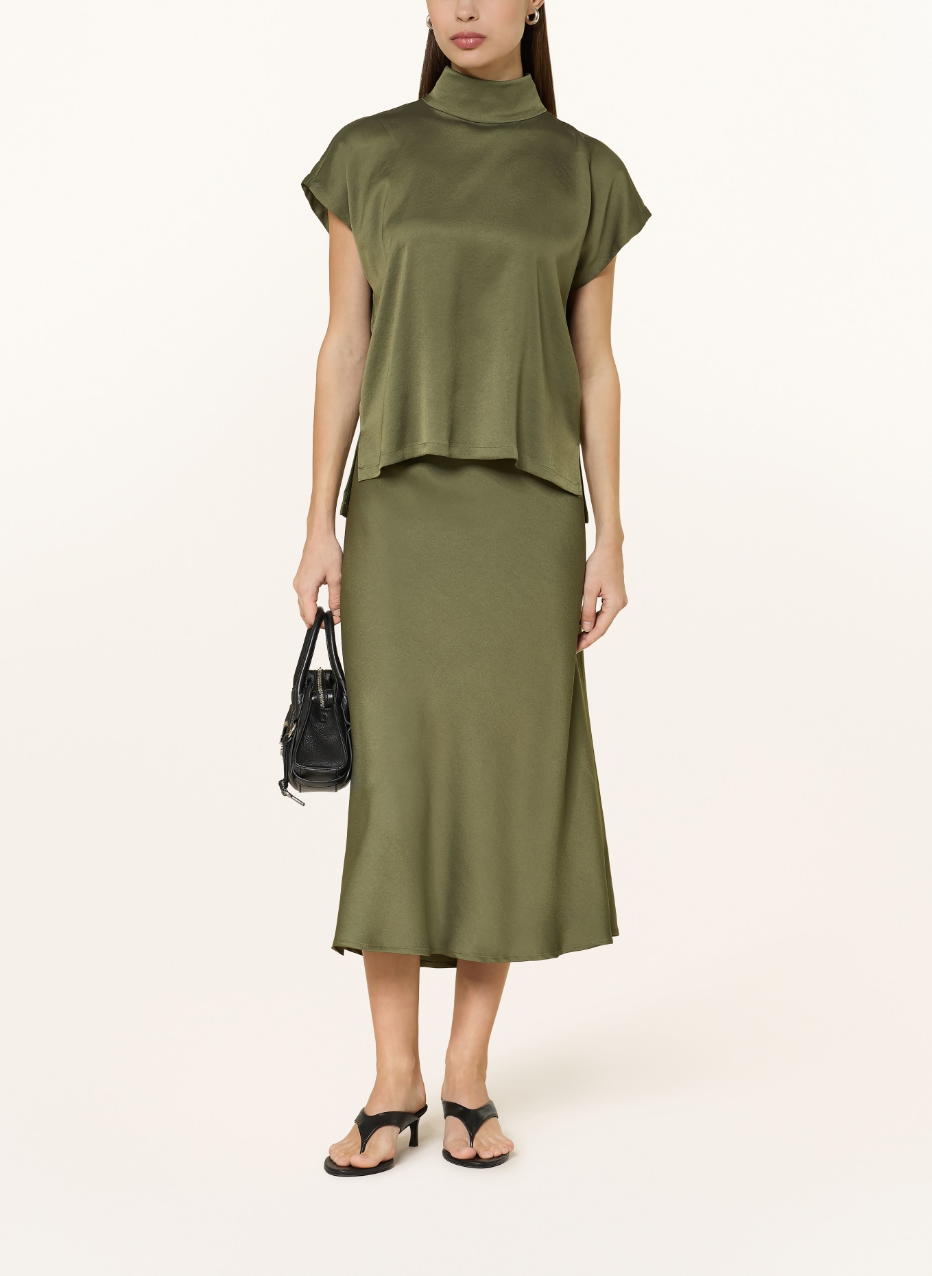 DRYKORN Satinrock URA: OLIV